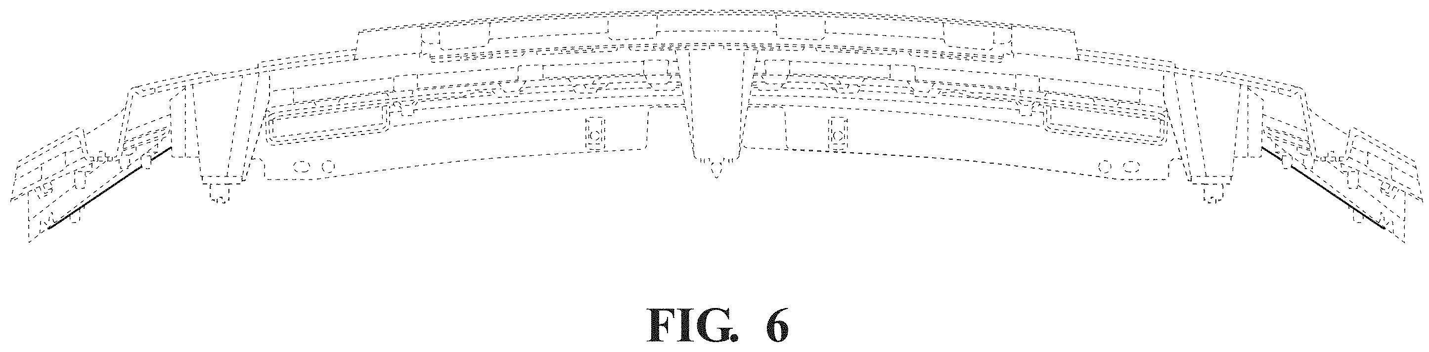 Patent USD1001692 Figure 6 – Vehicle grille