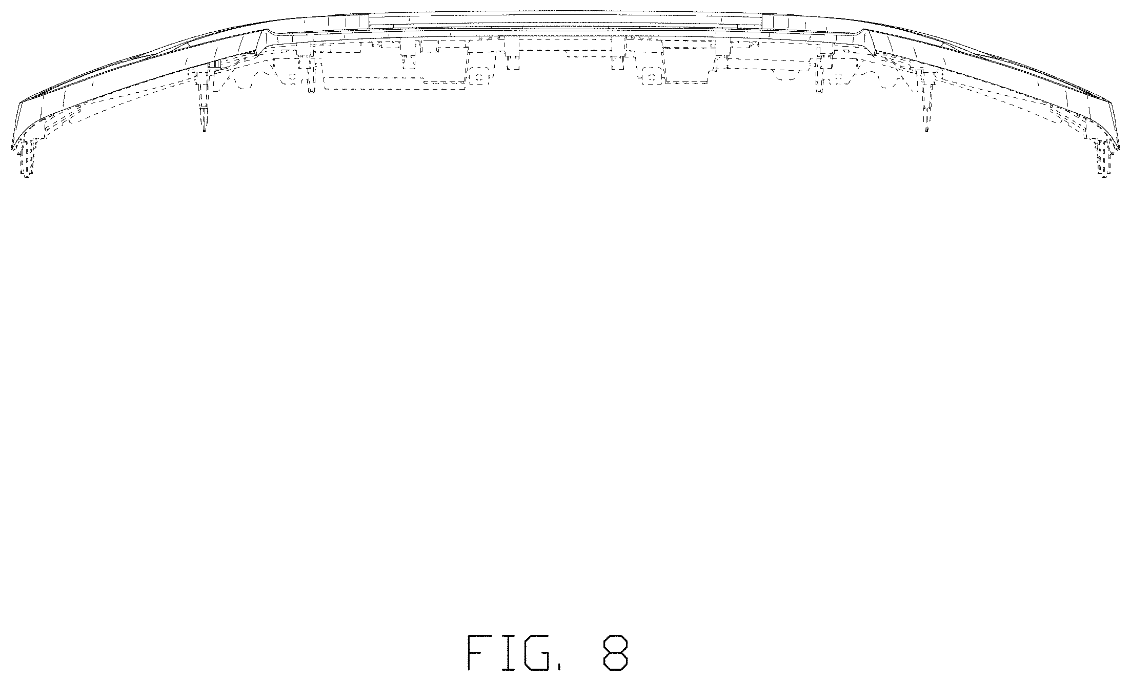 Patent USD1001693 Figure 8 – Car front grill