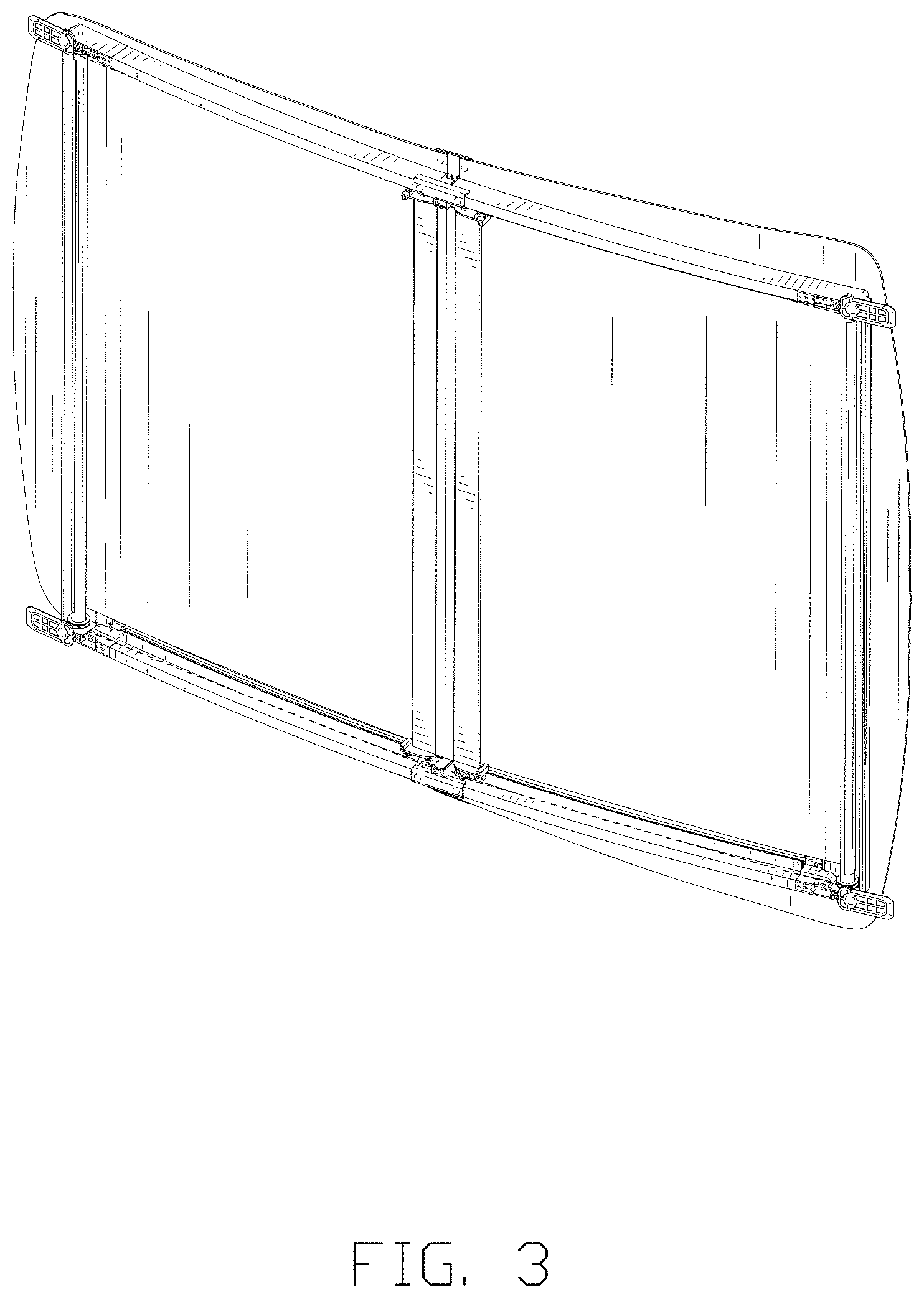 Patent USD1001698 Figure 3 – Sunshade
