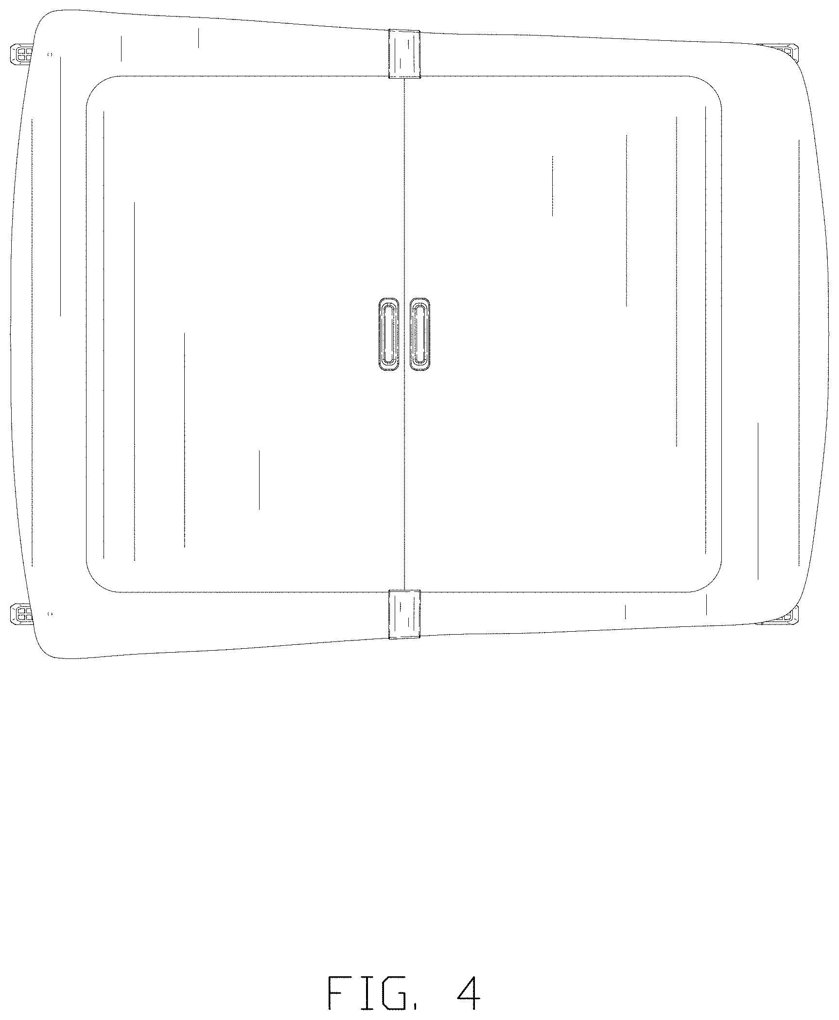 Patent USD1001698 Figure 4 – Sunshade