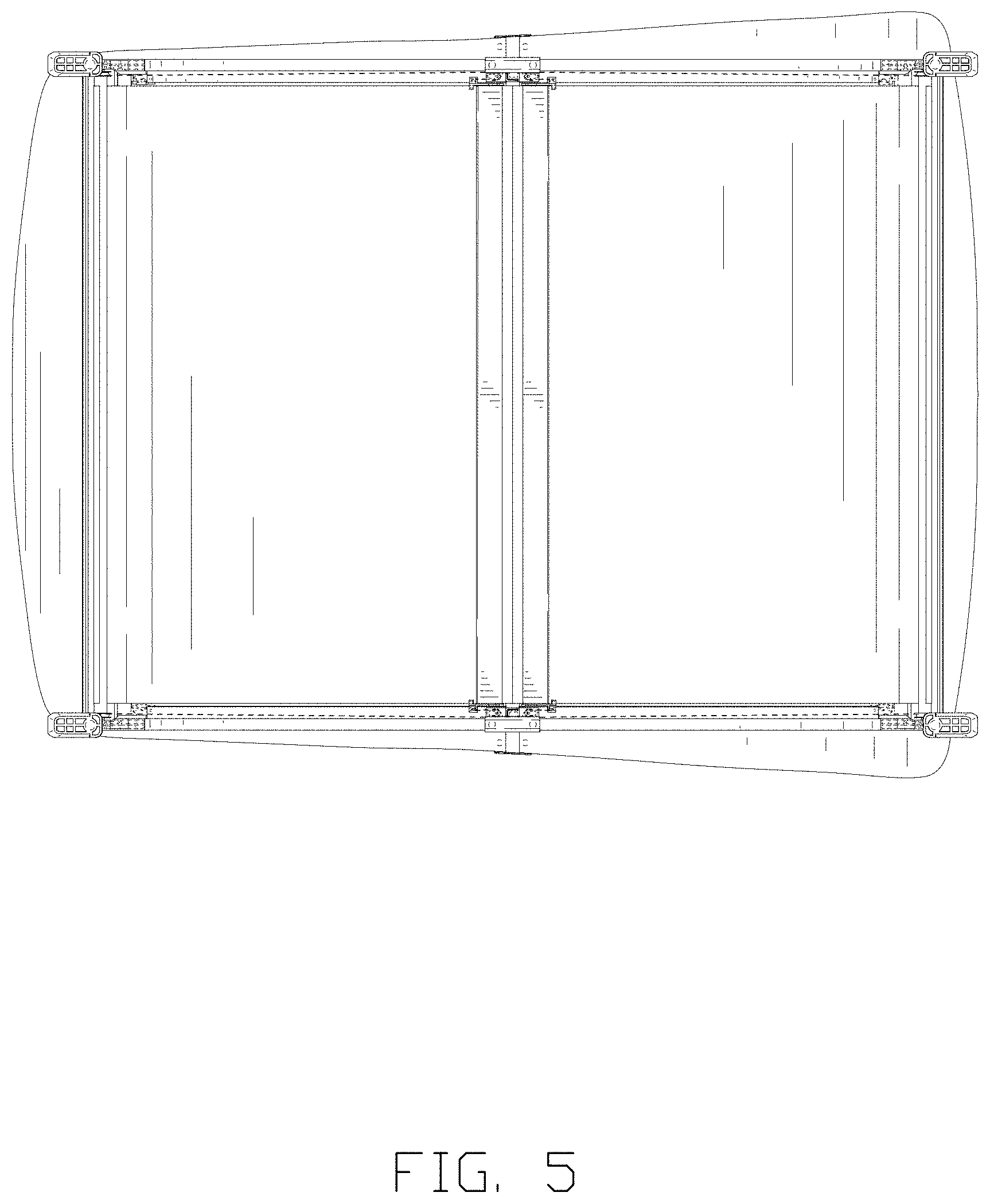 Patent USD1001698 Figure 5 – Sunshade