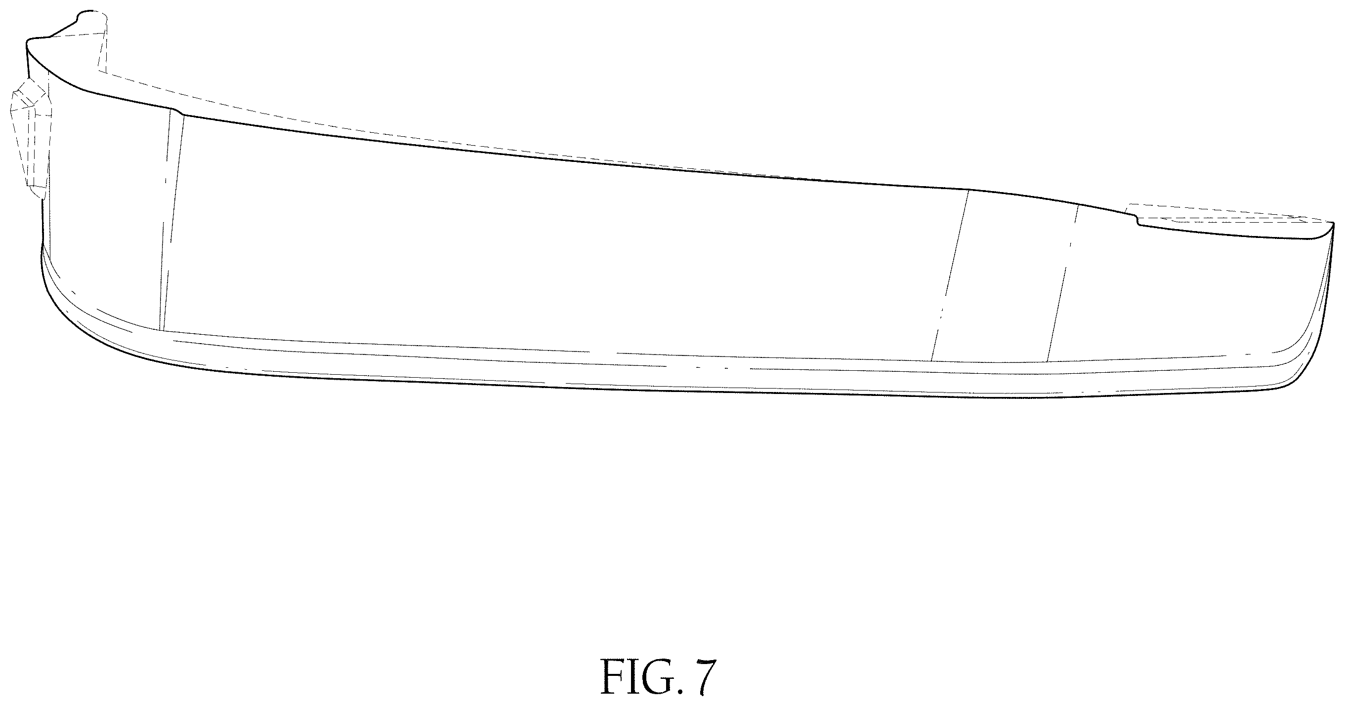 Patent USD1001699 Figure 6 – Vehicle fender flare