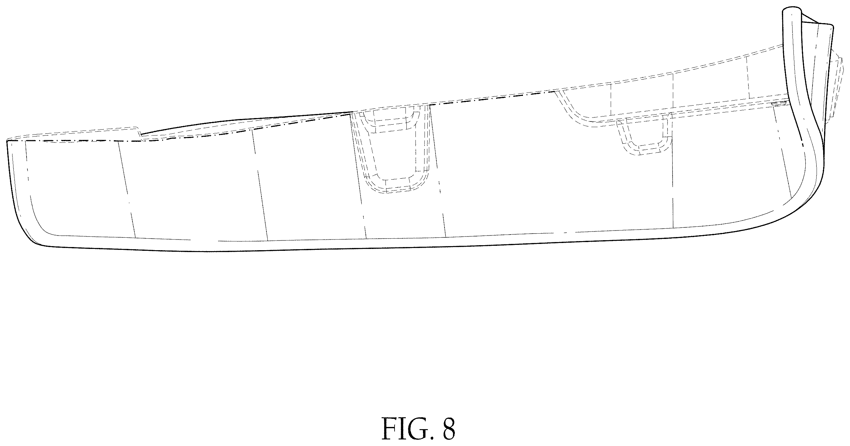 Patent USD1001699 Figure 7 – Vehicle fender flare
