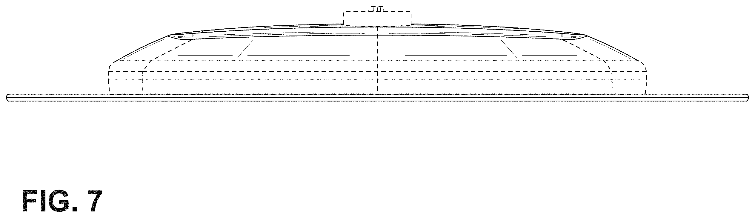 Patent USD1001700 Figure 7 – Rearview mirror for a vehicle