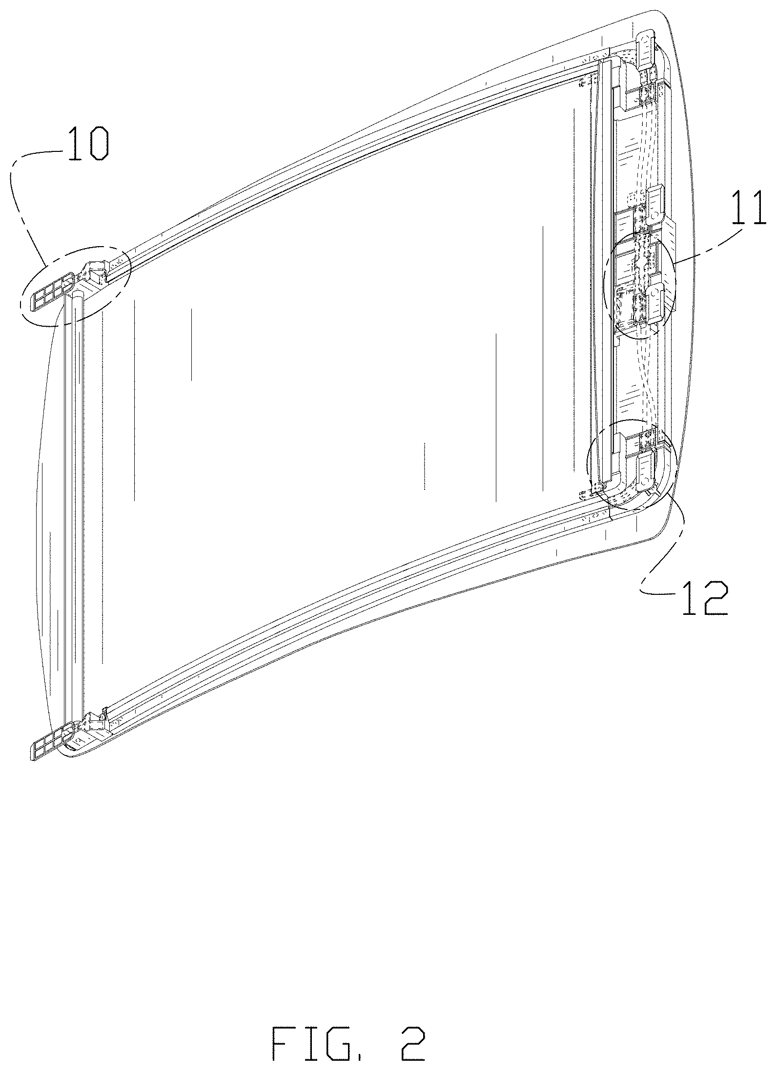 Patent USD1001702 Figure 2 – Sunshade