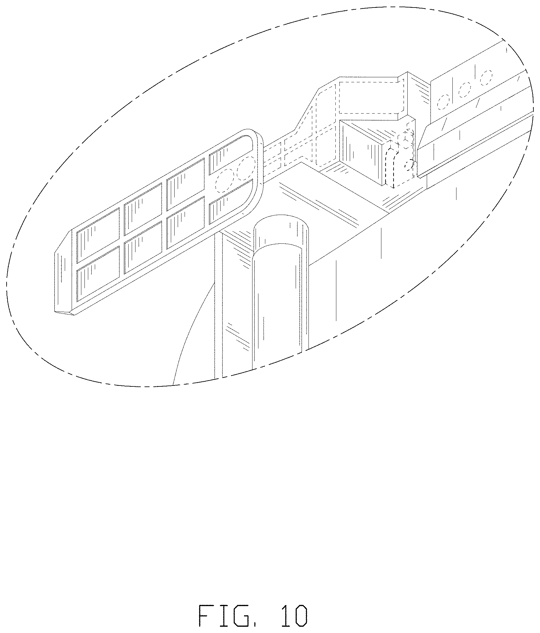 Patent USD1001702 Figure 10 – Sunshade