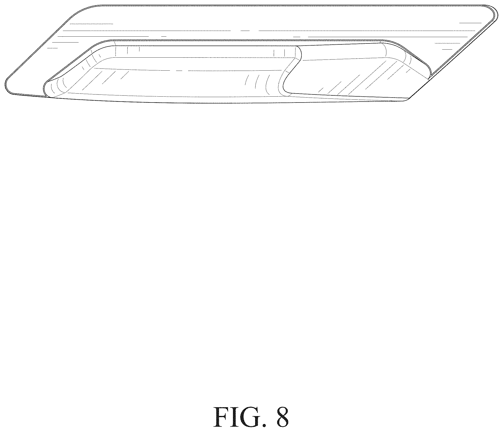 Patent USD1001704 Figure 8 – Car door side storage box