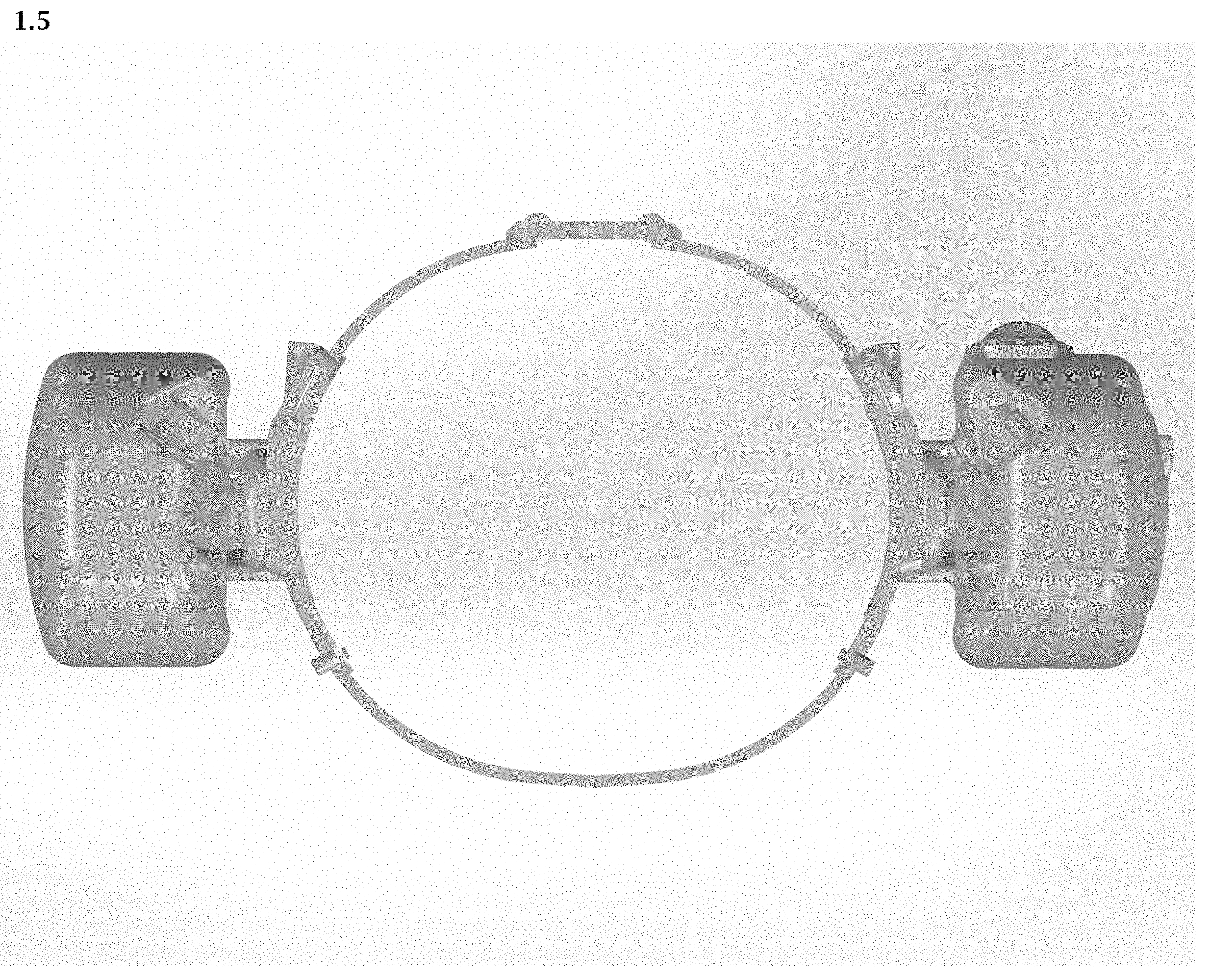 Patent USD1001713 Figure 5 – Underwater scooter