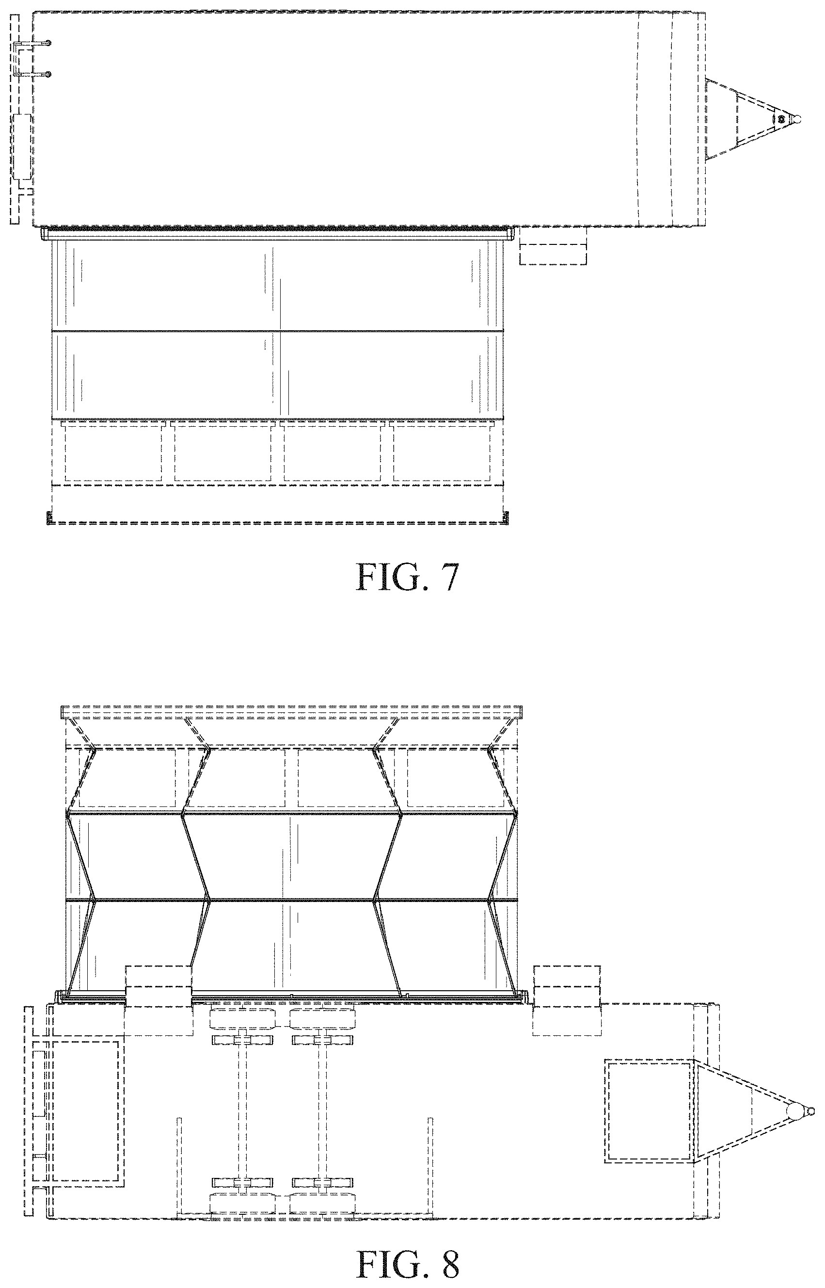 Patent USD1001714 Figure 6 – Retractable awning and partial room combination