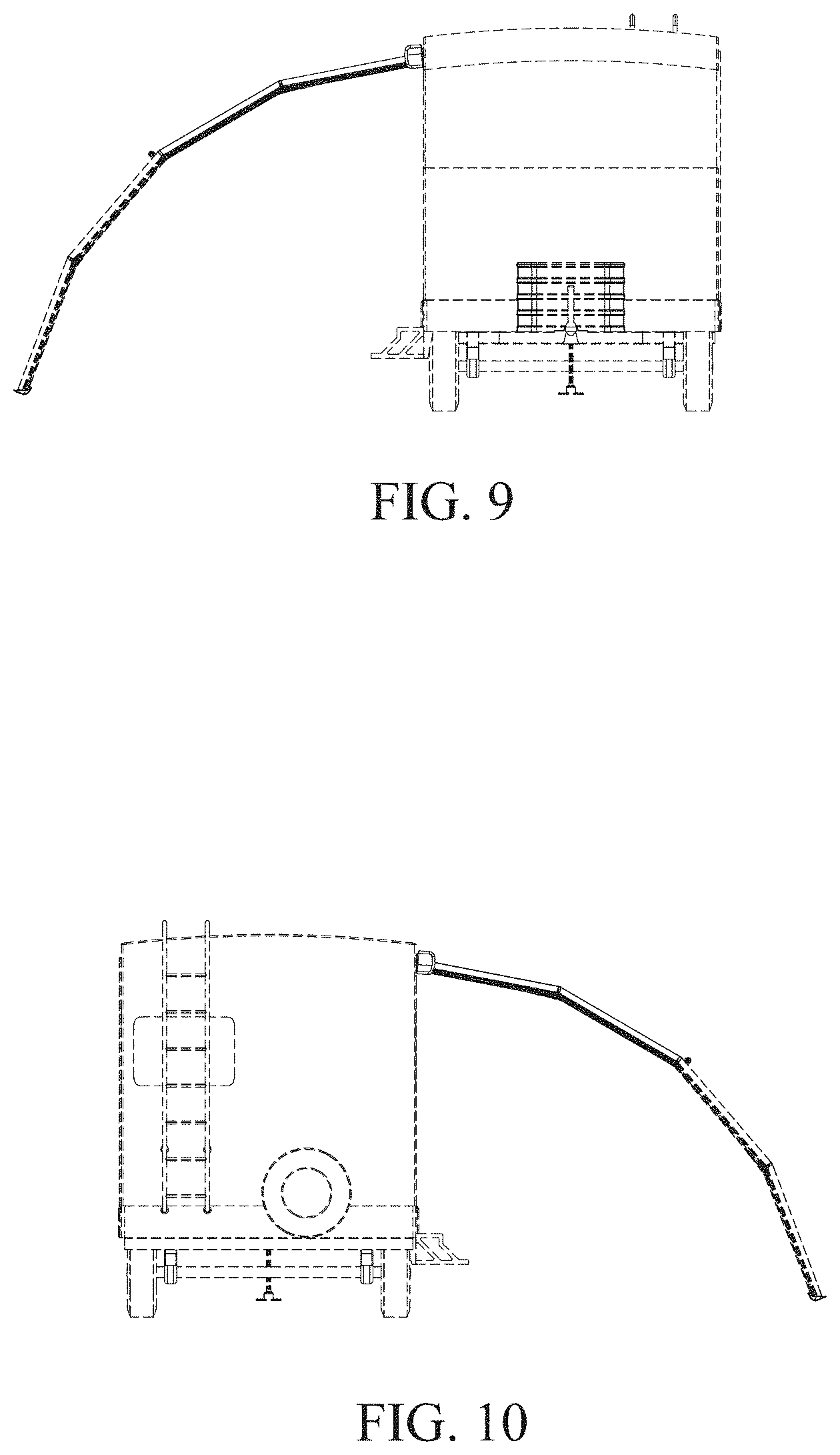 Patent USD1001714 Figure 7 – Retractable awning and partial room combination