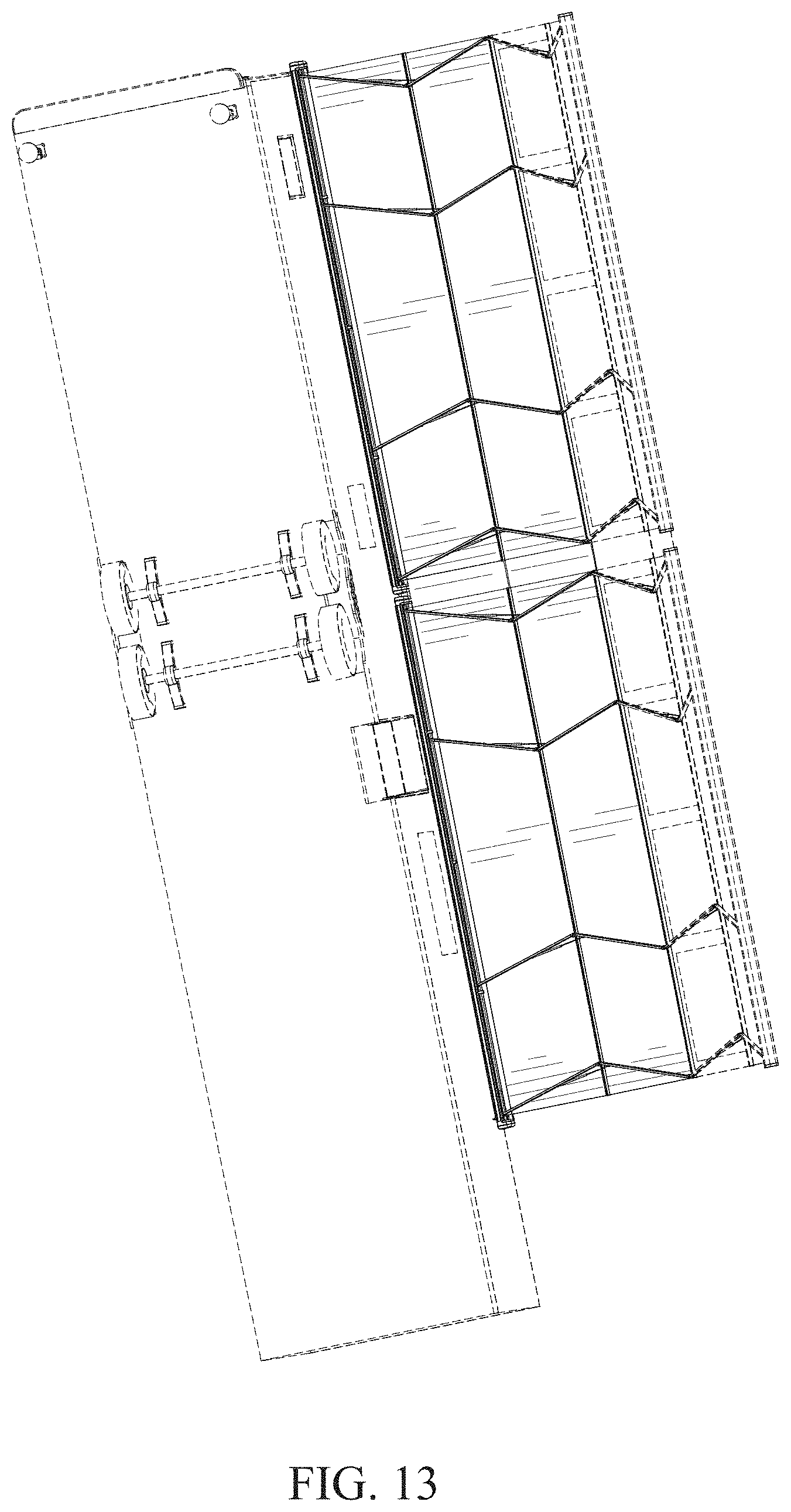 Patent USD1001714 Figure 10 – Retractable awning and partial room combination