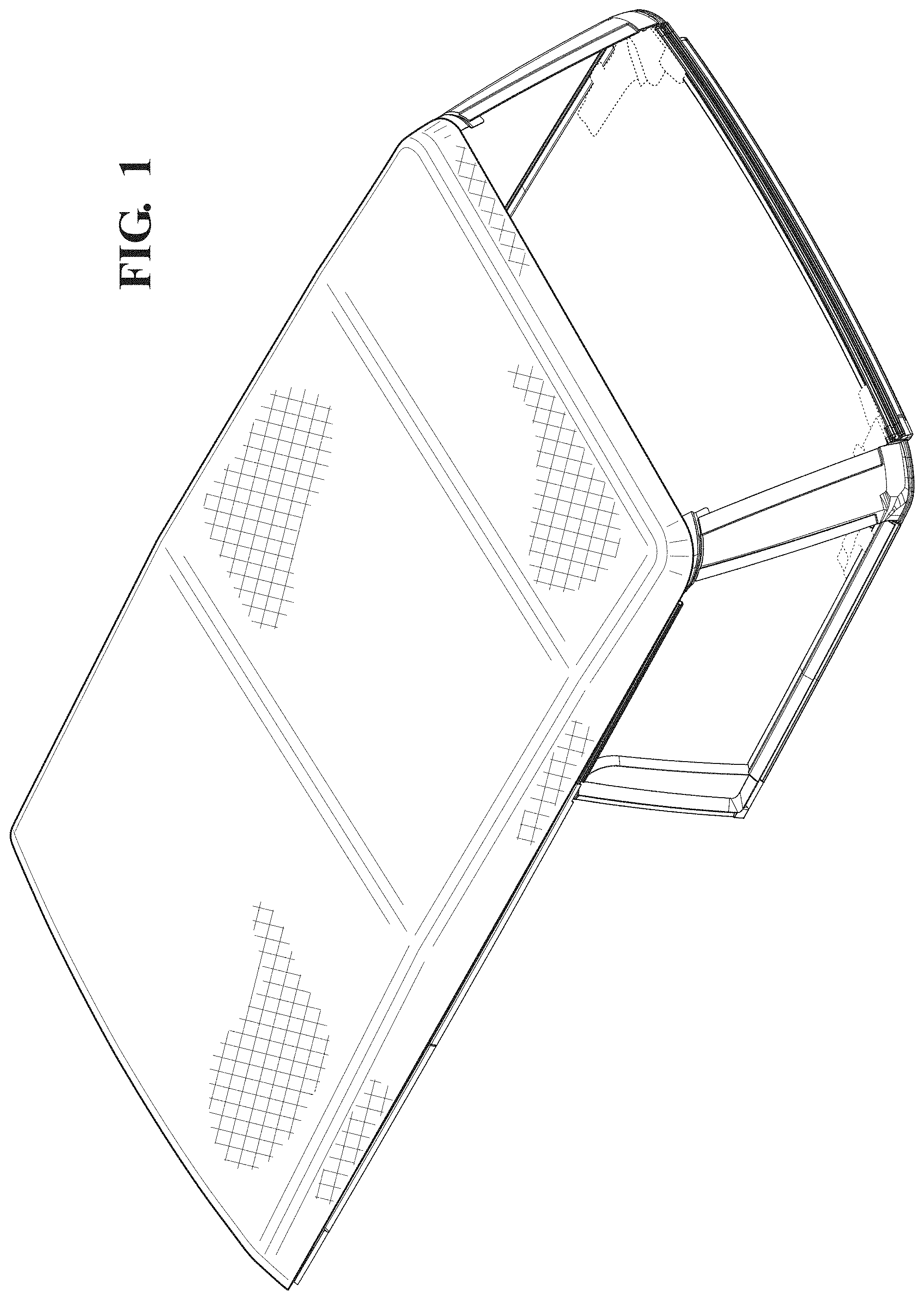 Patent USD1001715 — Convertible top — Figure 1