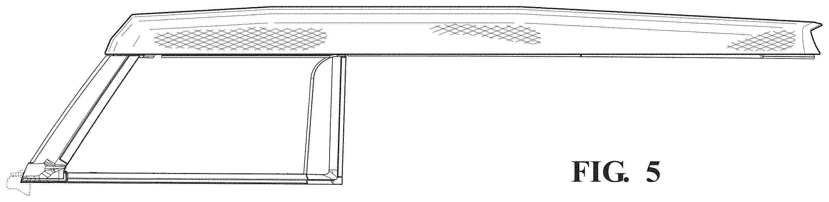 Patent USD1001715 Figure 4 – Convertible top