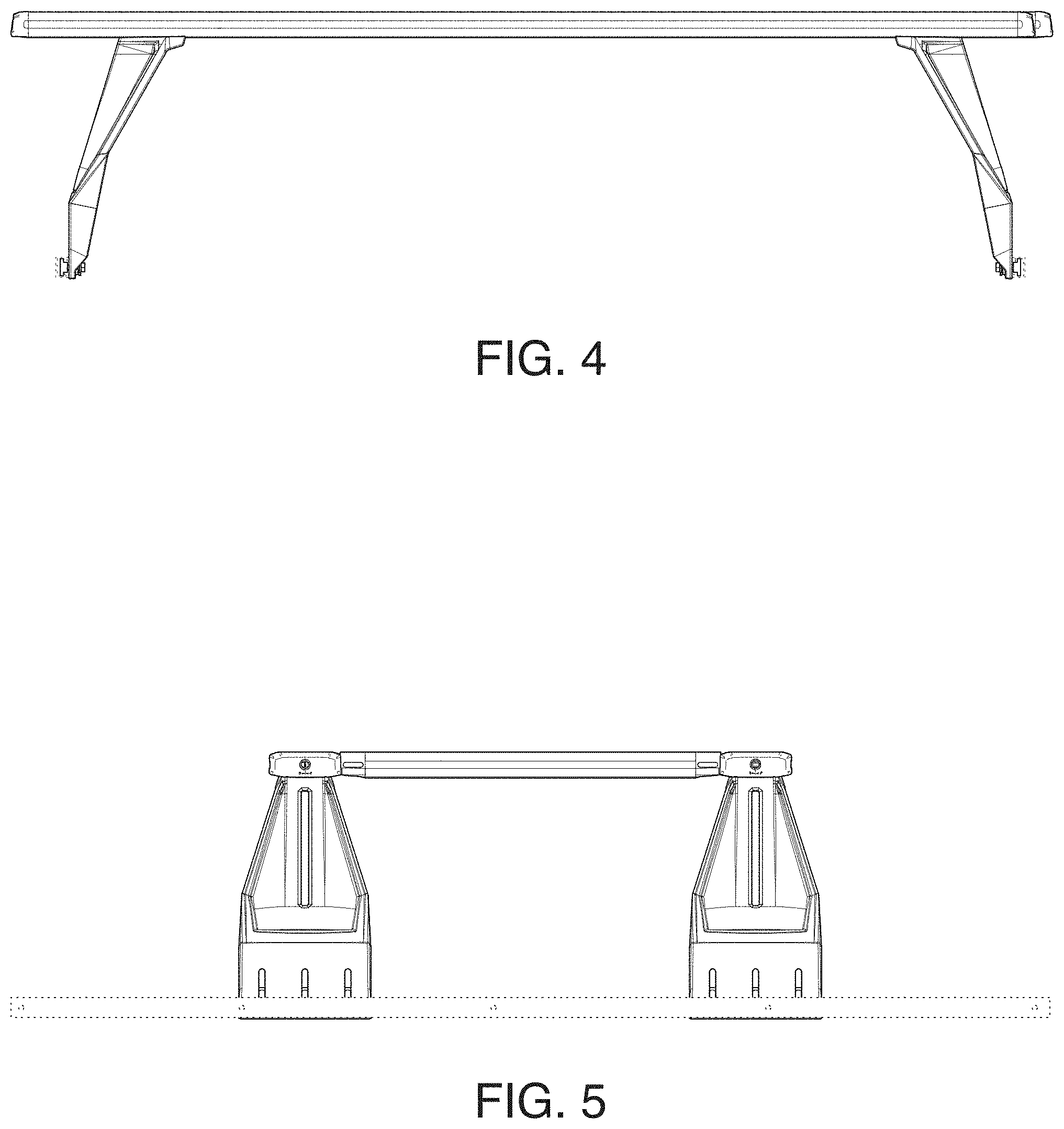 Patent USD1001717 Figure 4 – Adjustable cargo carrier assembly