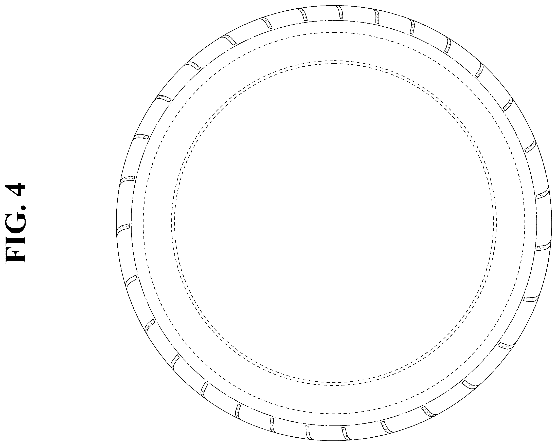 Patent USD1001720 Figure 4 – Automobile tire