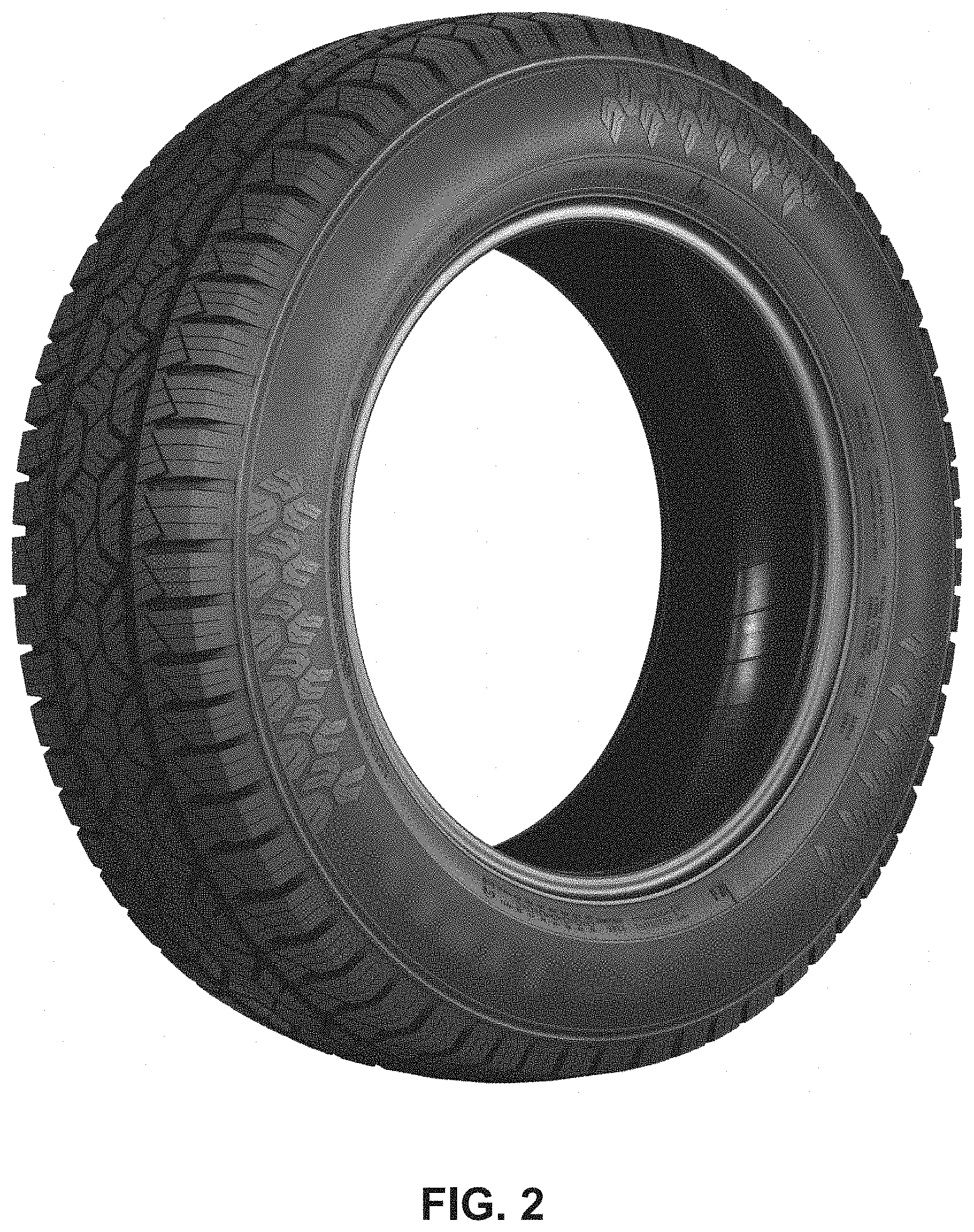 Patent USD1001721 Figure 2 – Tyre