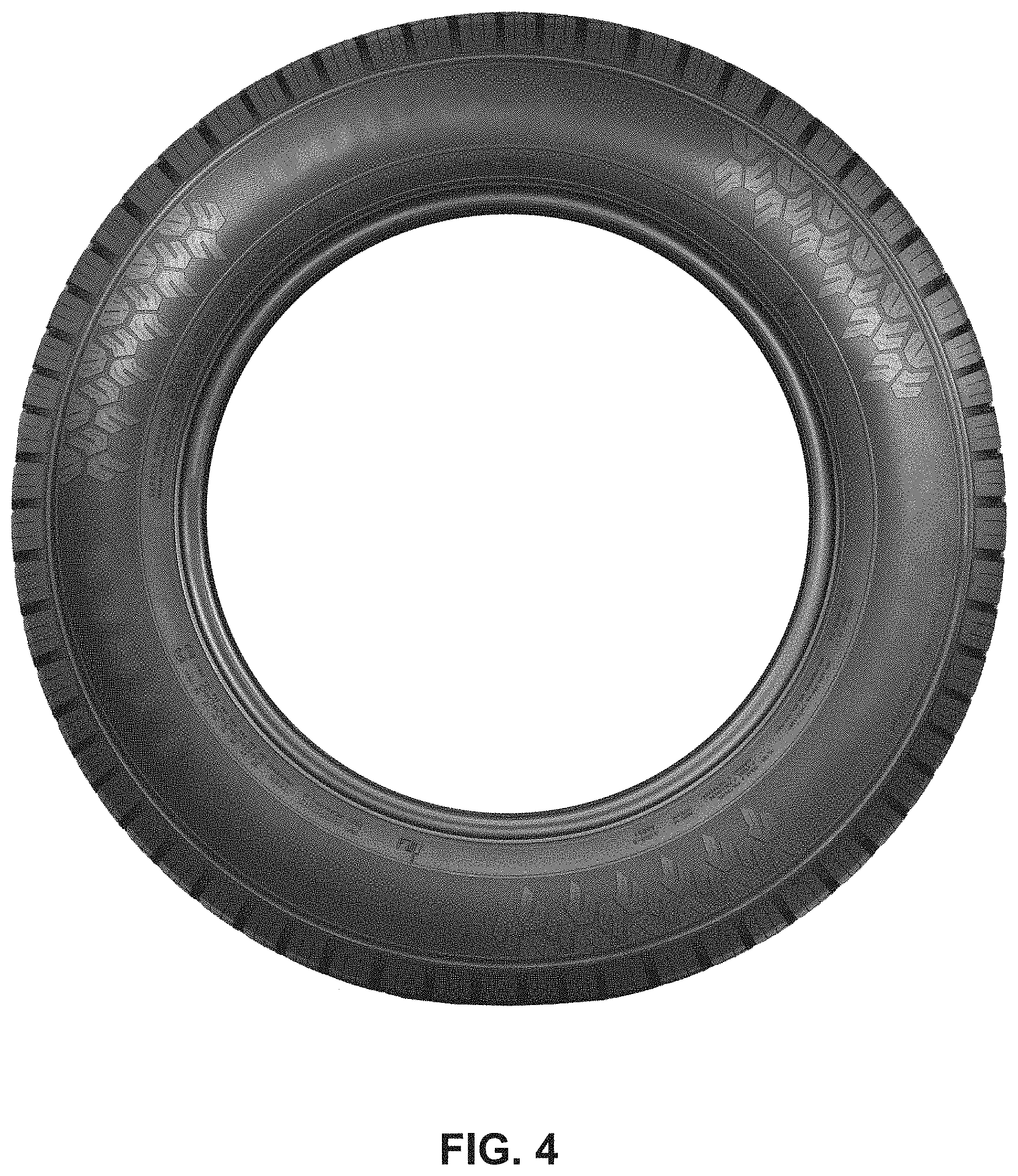 Patent USD1001721 Figure 4 – Tyre