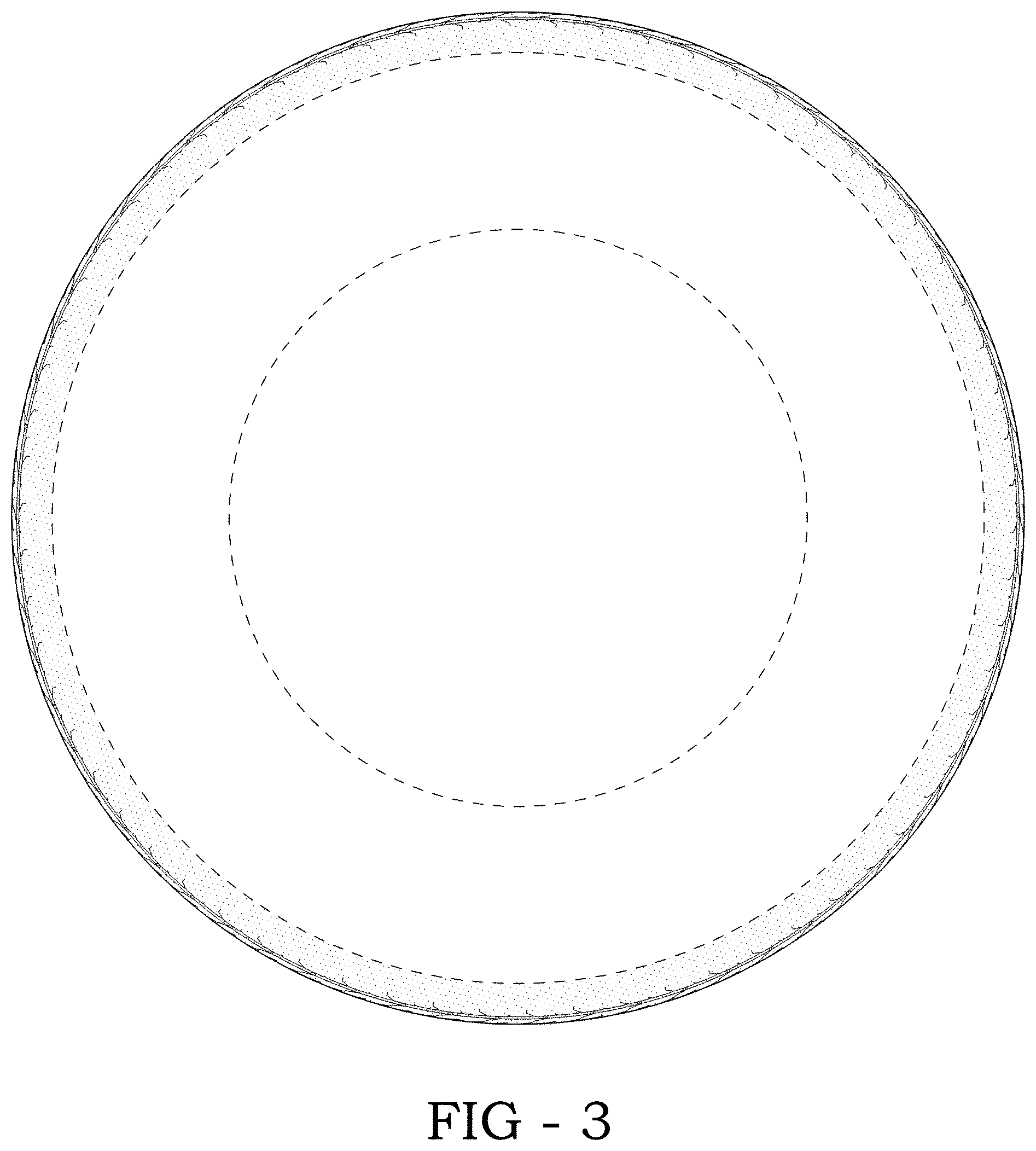Patent USD1001723 Figure 3 – Tire