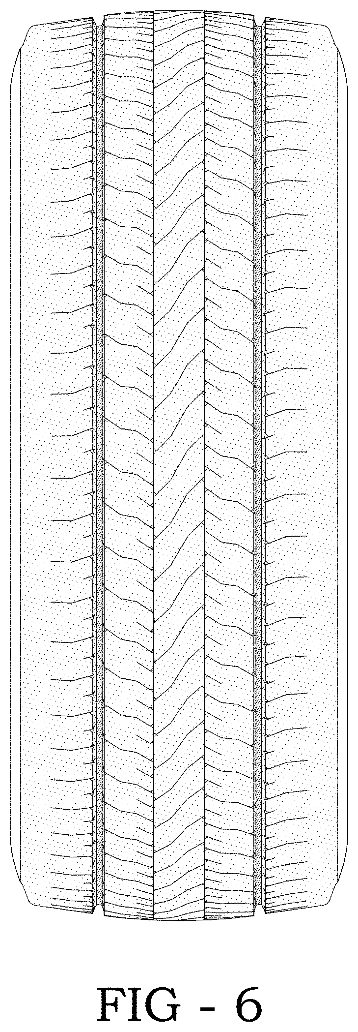 Patent USD1001723 Figure 6 – Tire