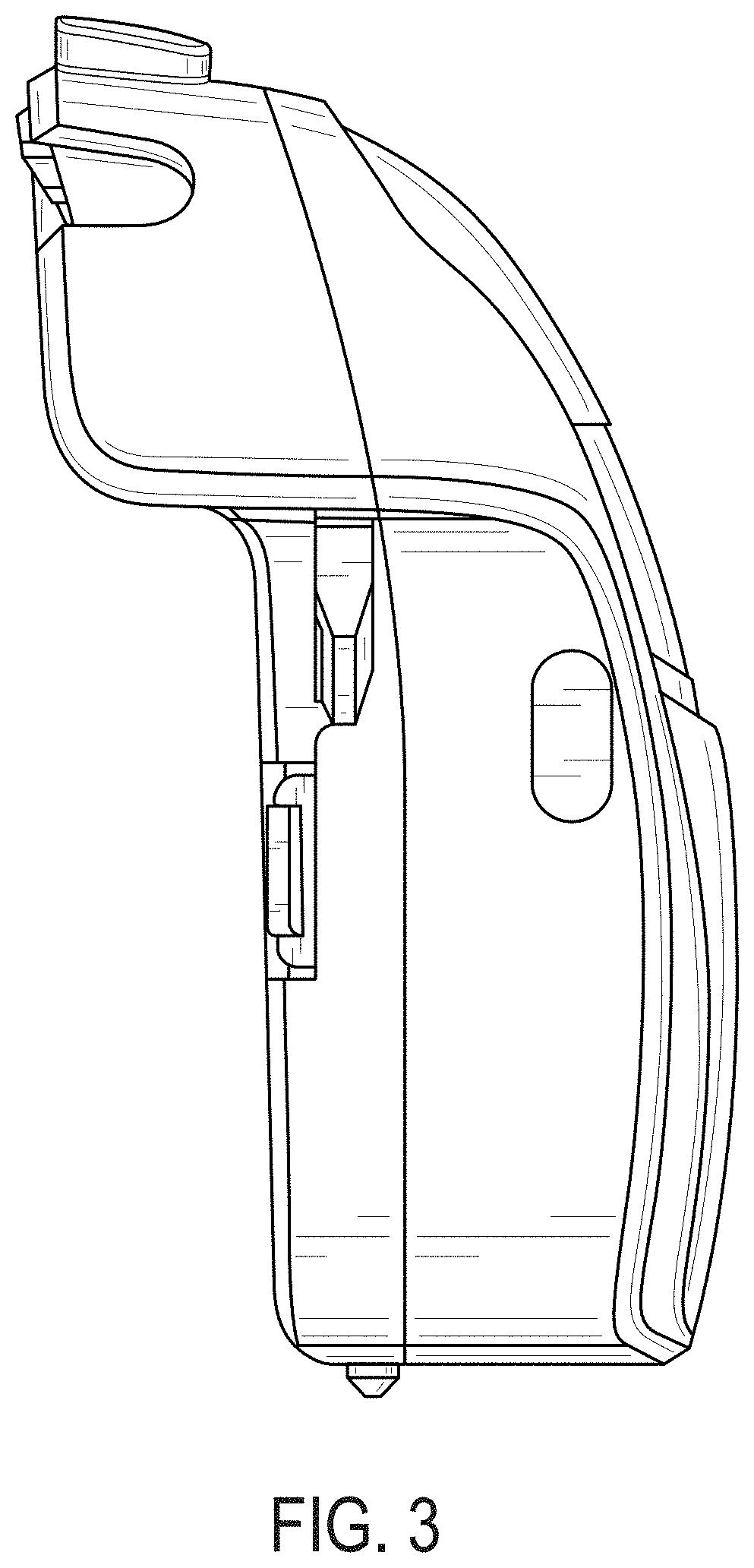 Patent USD1001727 Figure 3 – Battery pack