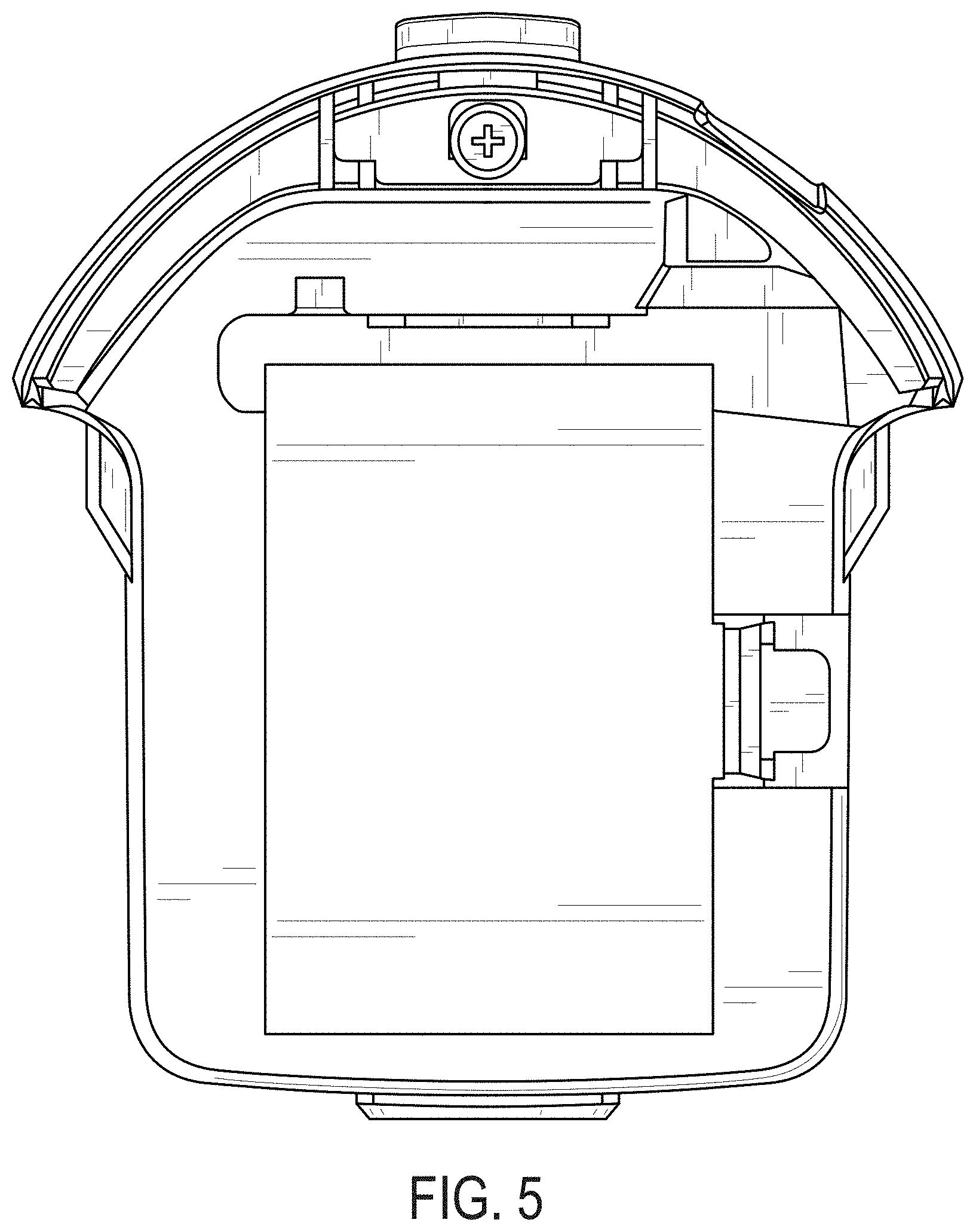 Patent USD1001727 Figure 5 – Battery pack