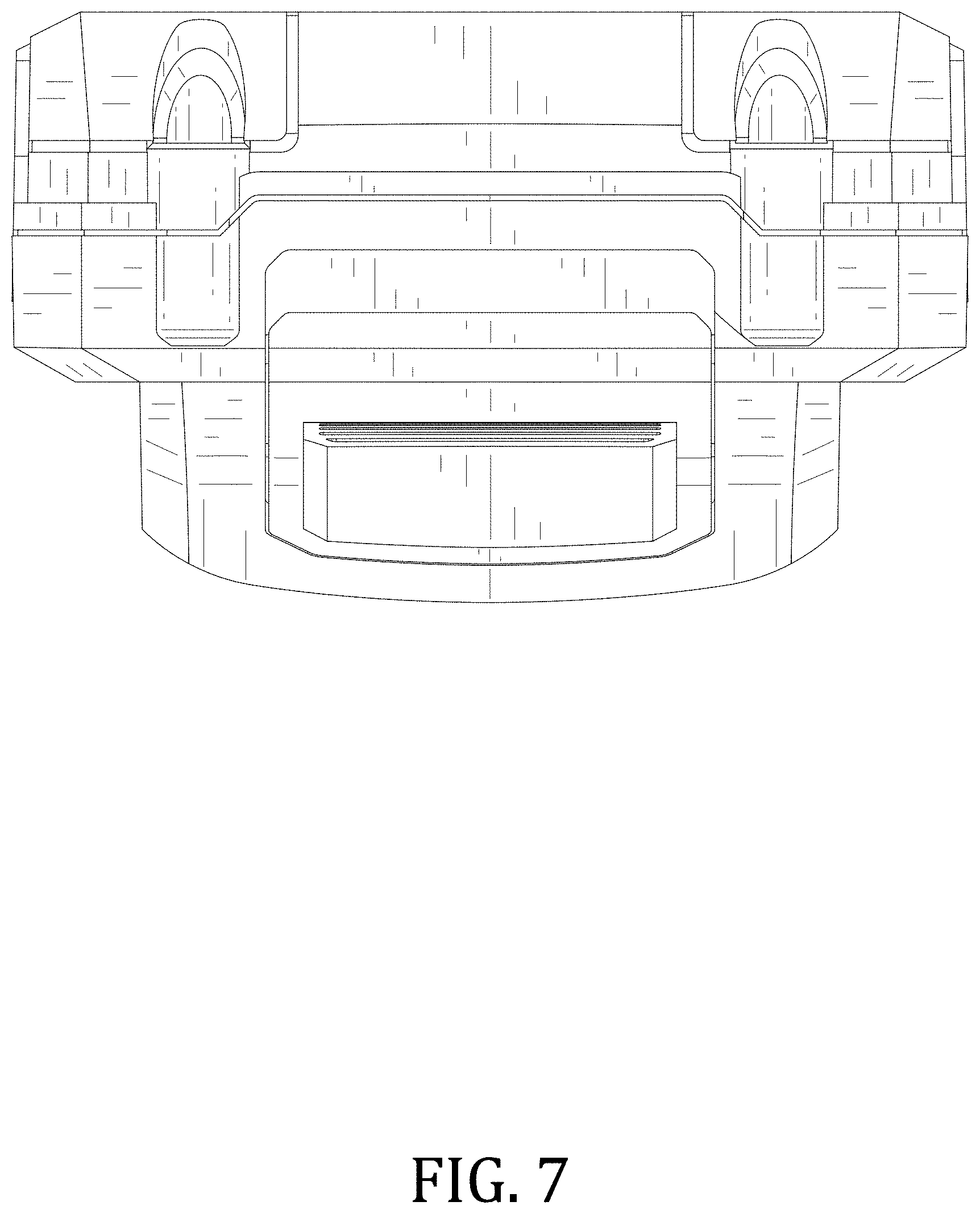 Patent USD1001728 Figure 7 – Power tool battery pack