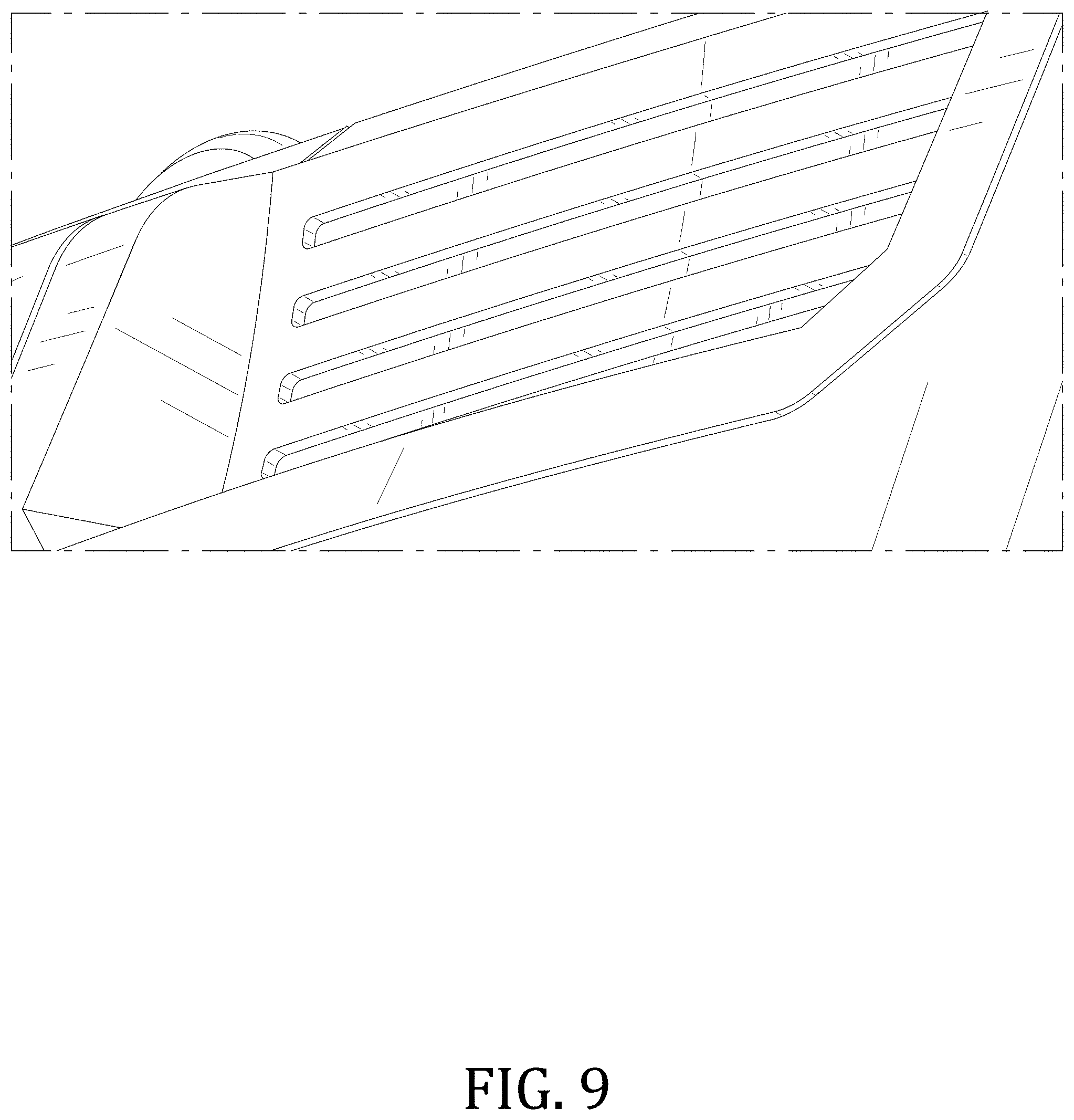 Patent USD1001728 Figure 9 – Power tool battery pack