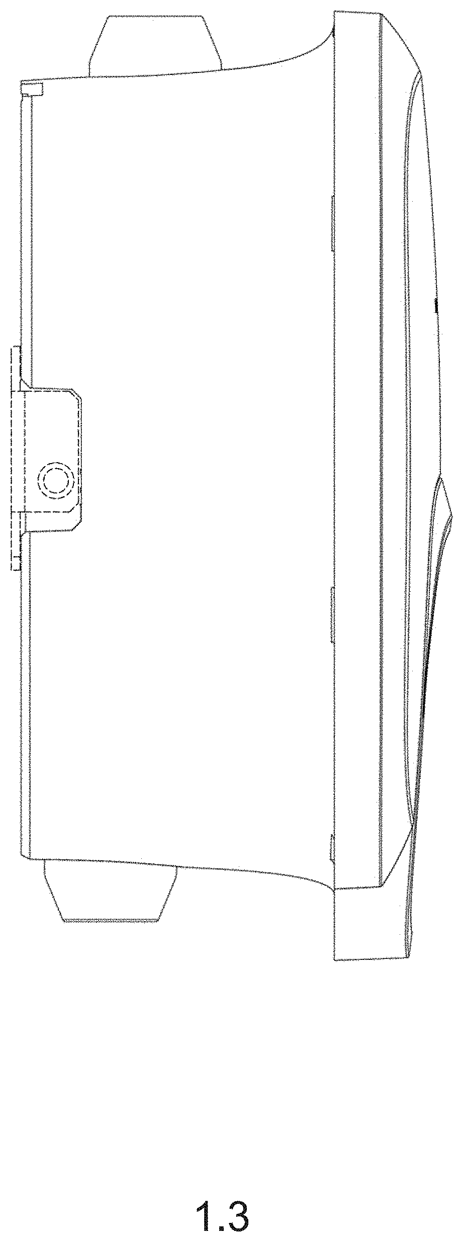 Patent USD1001729 Figure 3 – Charging station for electric vehicles