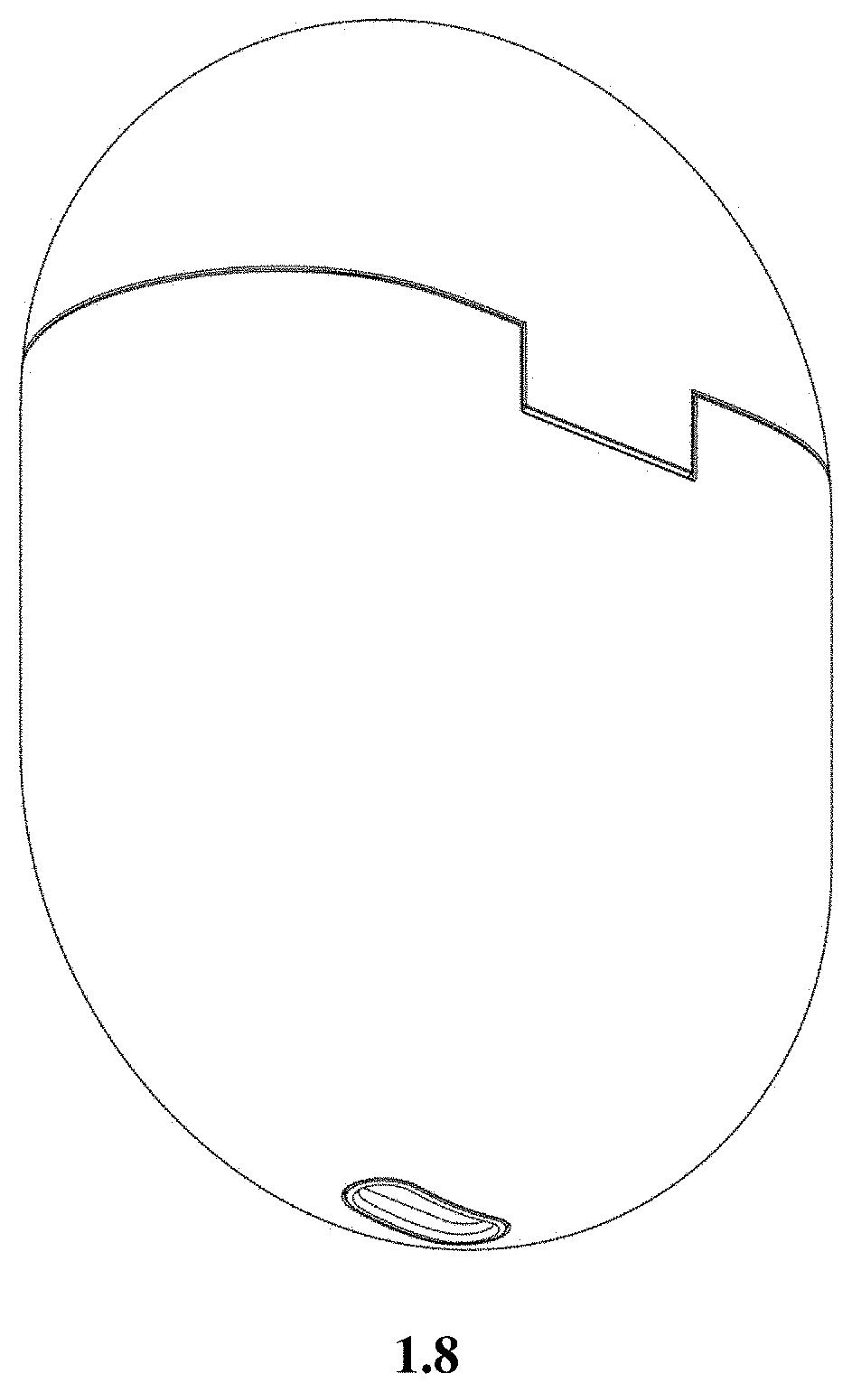 Patent USD1001731 Figure 7 – Charging case for earphones