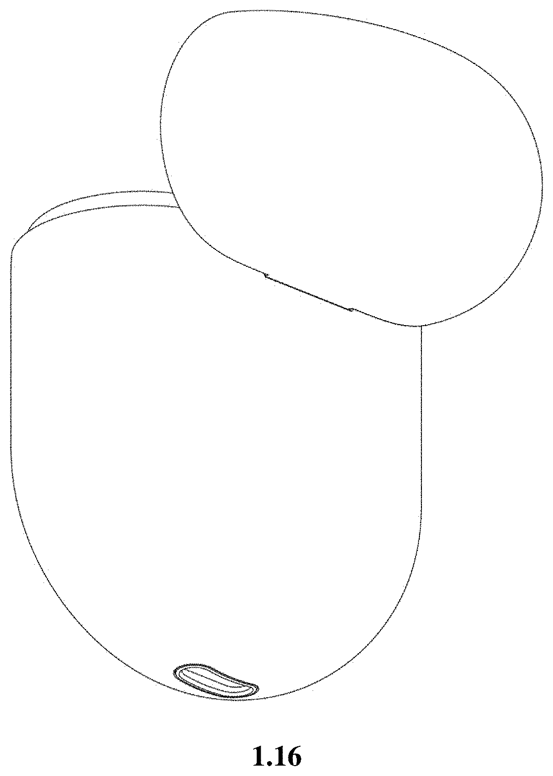 Patent USD1001731 Figure 14 – Charging case for earphones