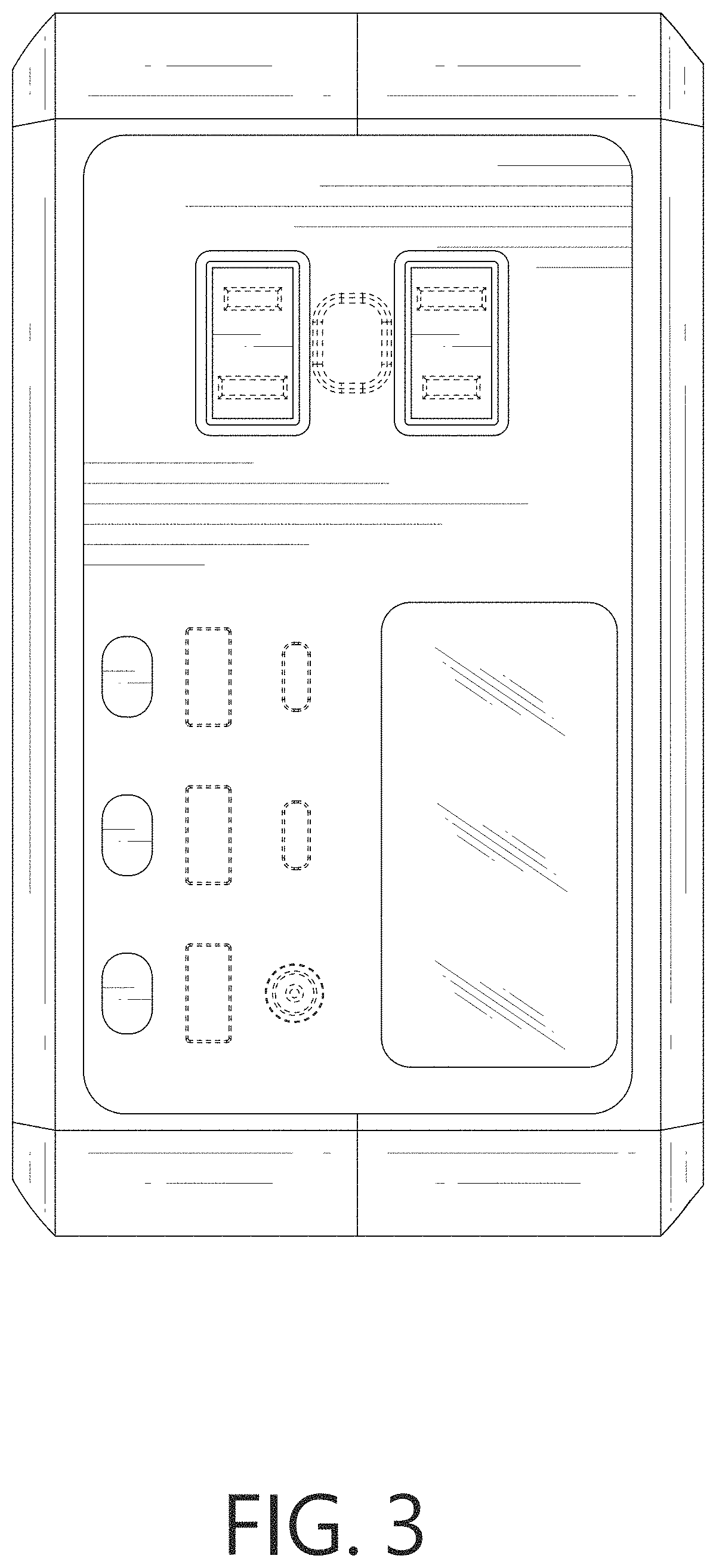 Patent USD1001732 Figure 3 – Portable power station