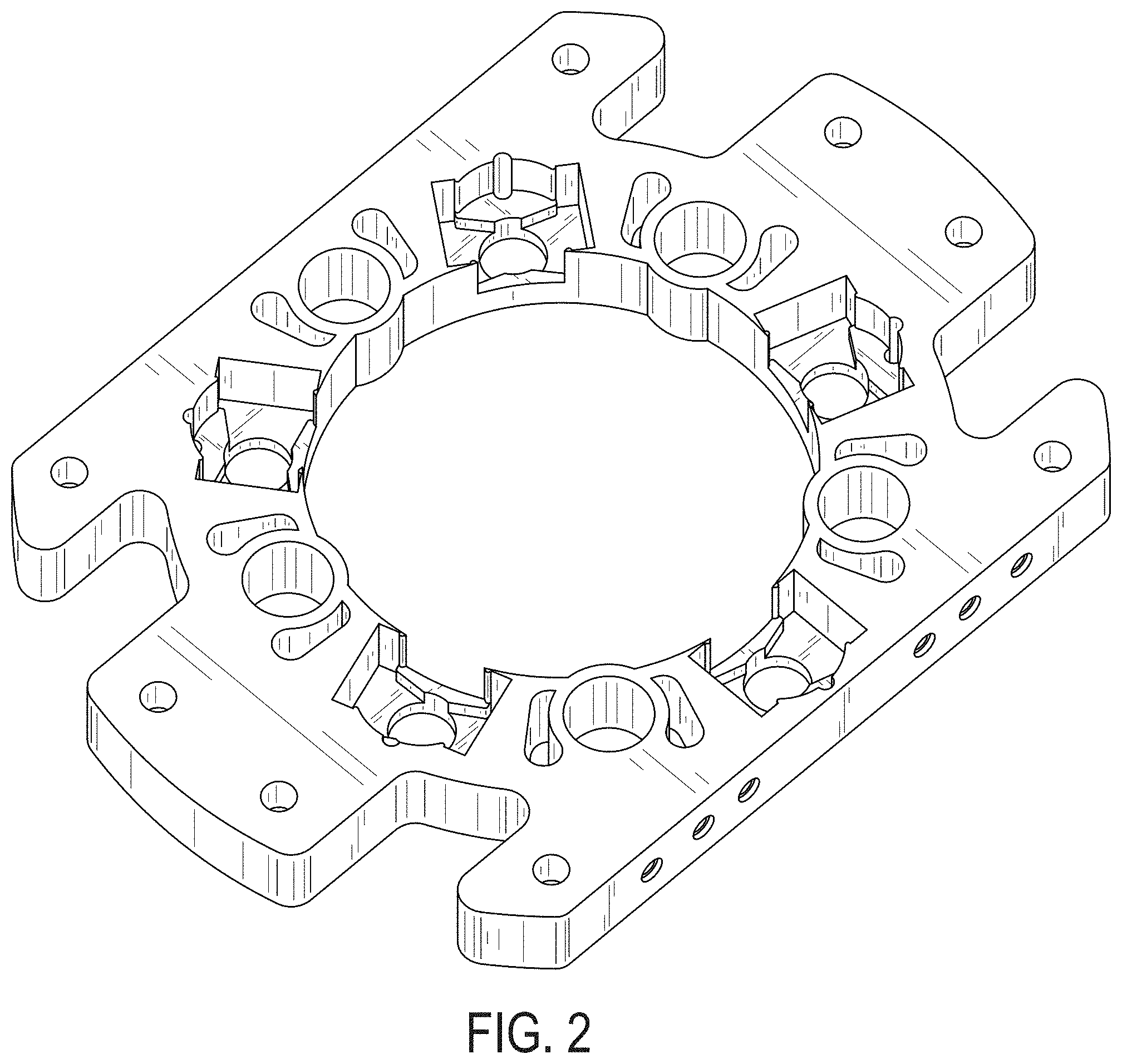 Patent USD1001733 Figure 2 – Stator disk