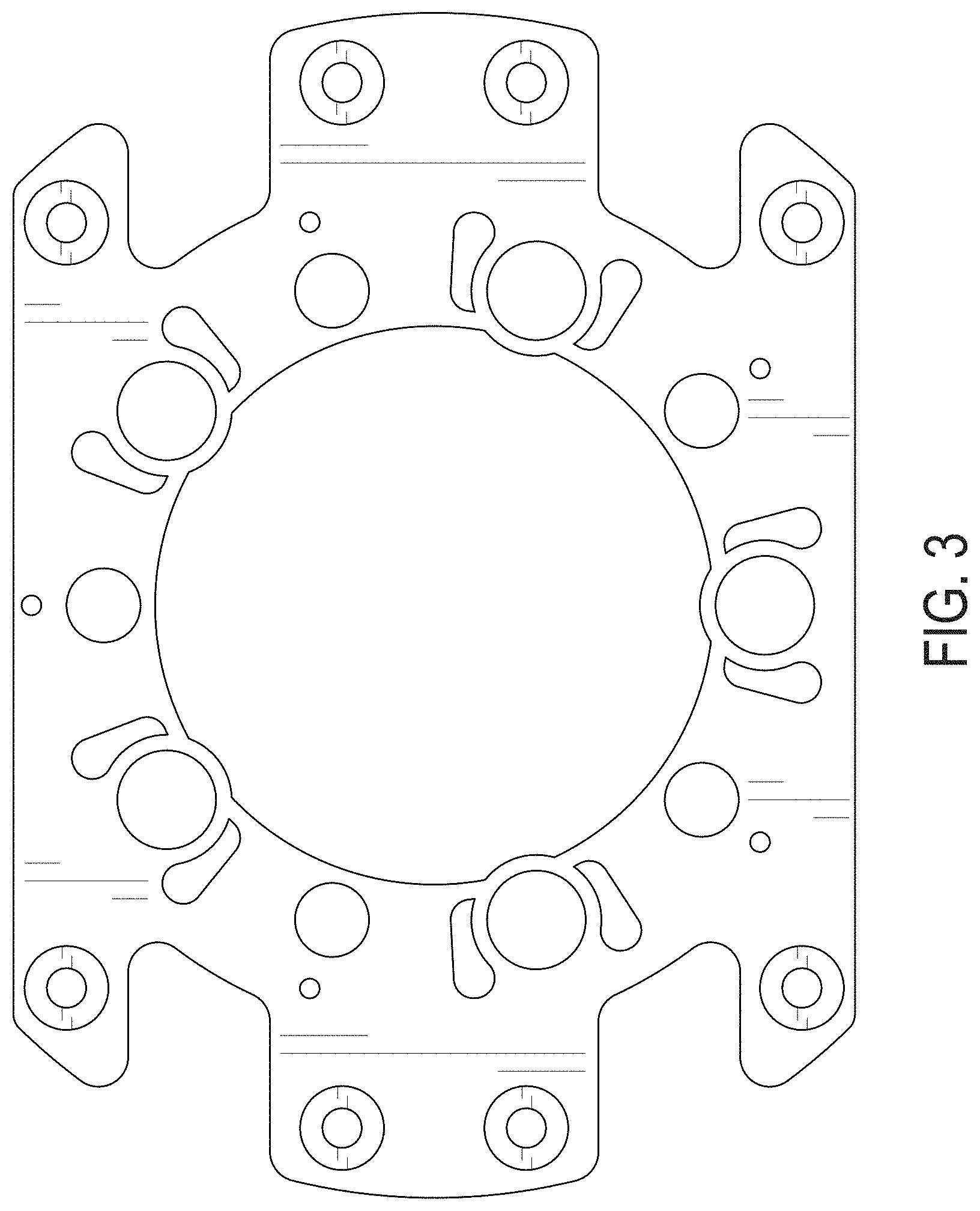 Patent USD1001733 Figure 3 – Stator disk