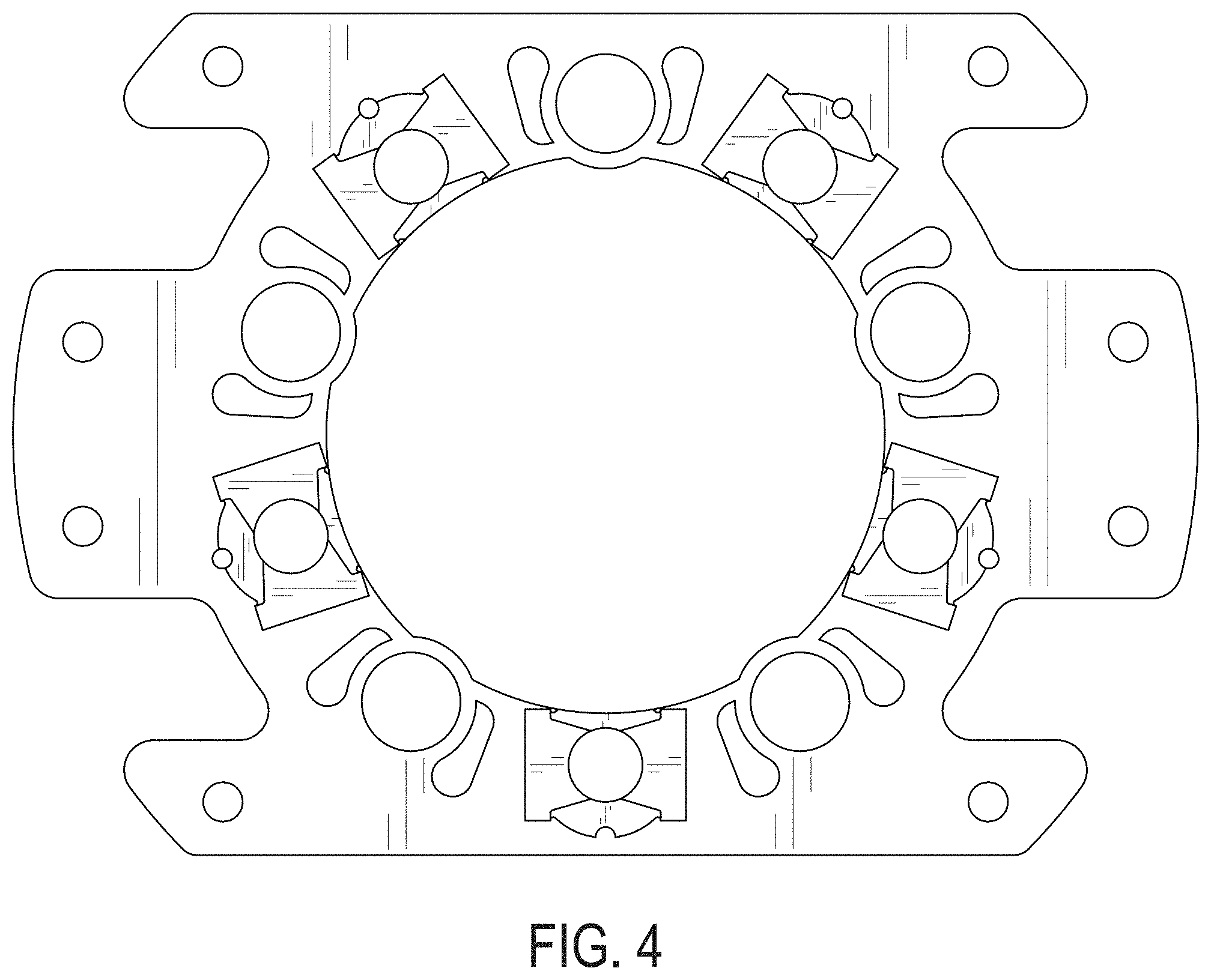 Patent USD1001733 Figure 4 – Stator disk