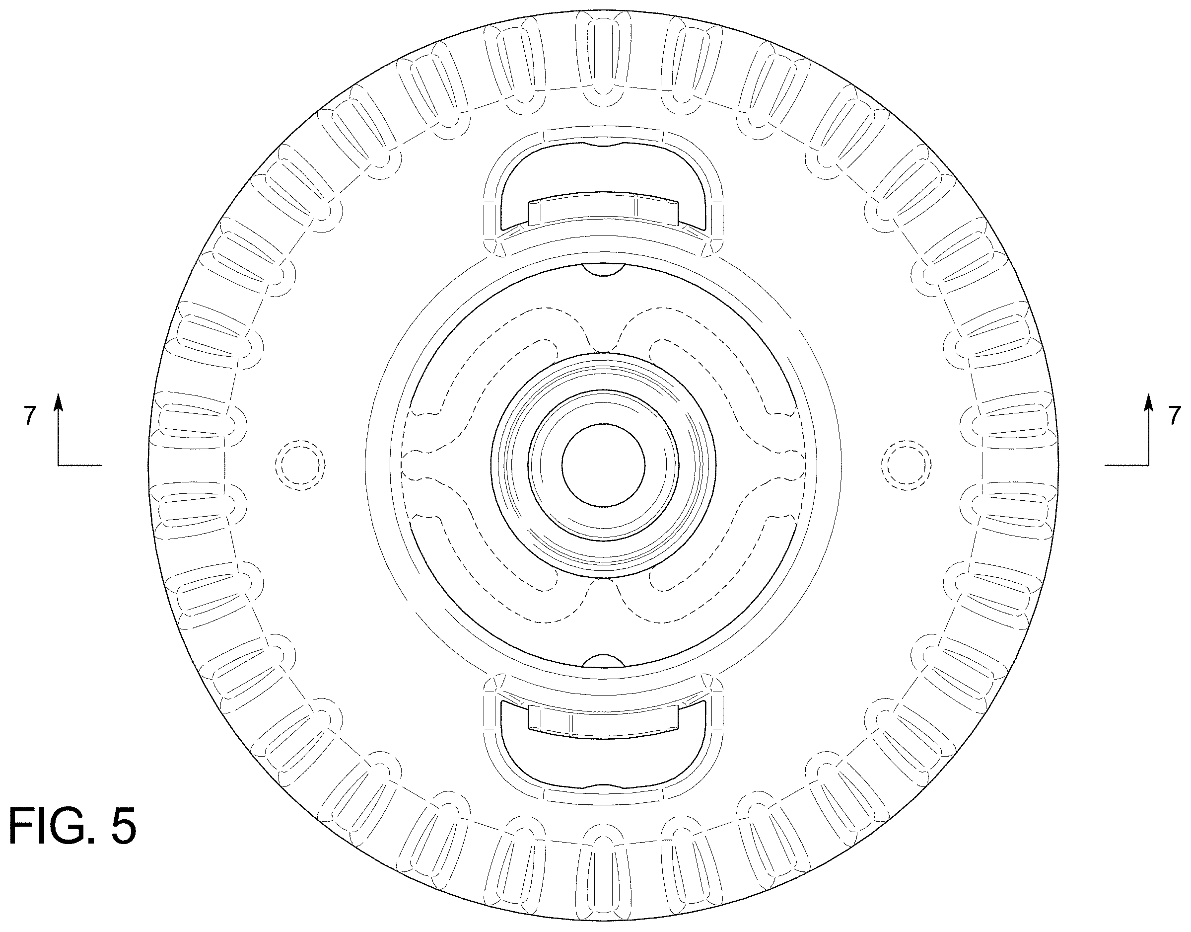 Patent USD1001736 Figure 4 – Fuel cell adapter for tool