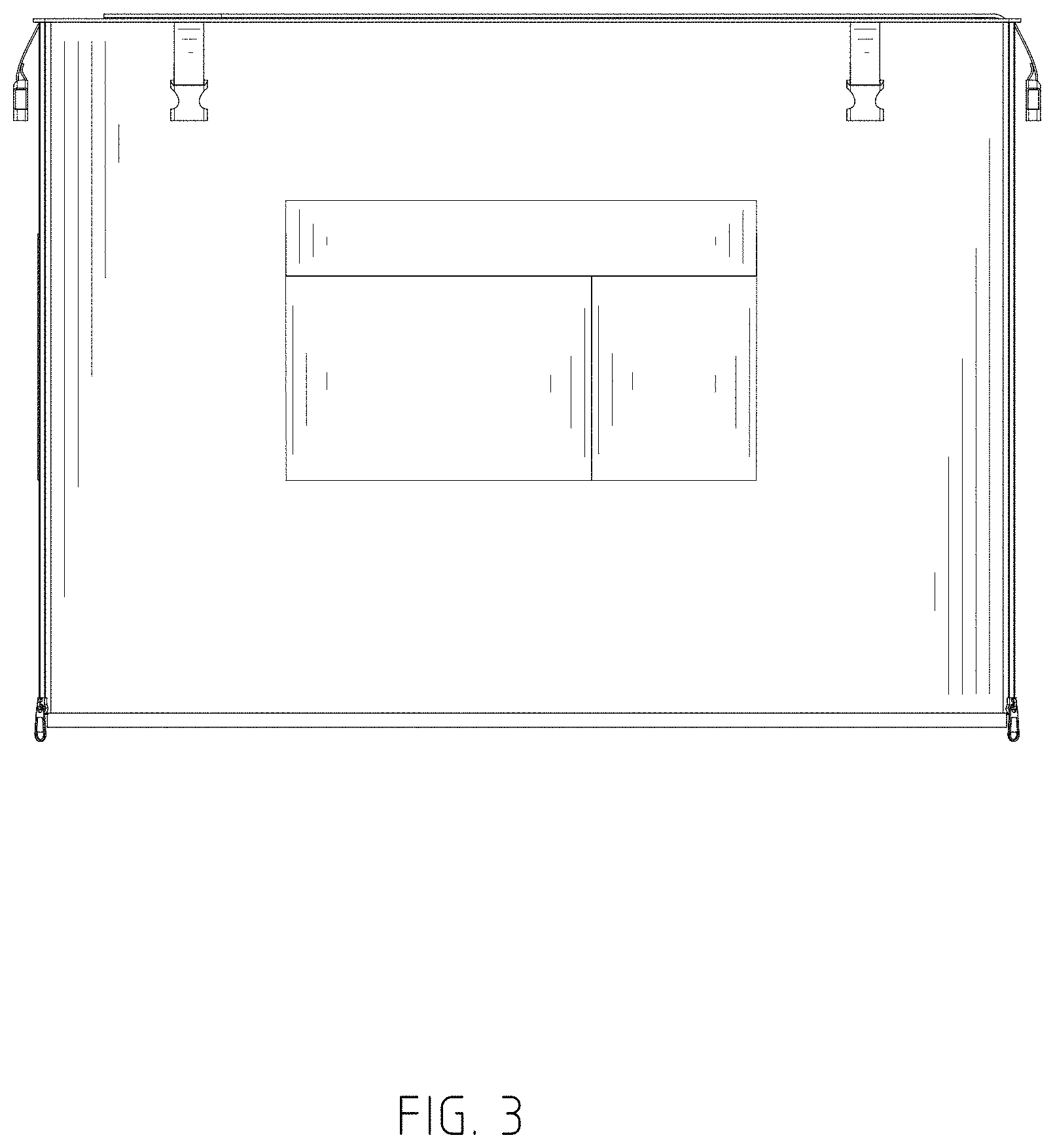 Patent USD1001738 Figure 3 – Generator cover