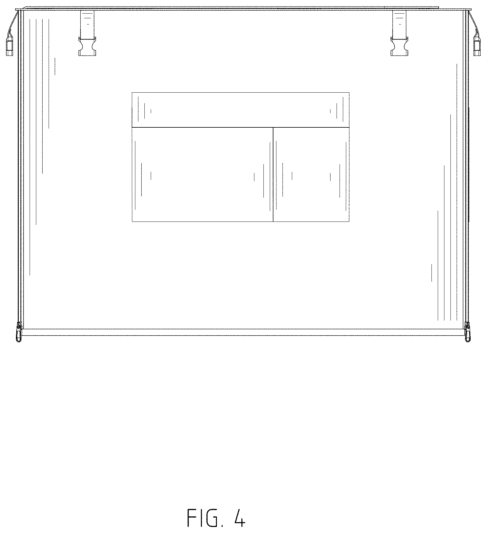 Patent USD1001738 Figure 4 – Generator cover