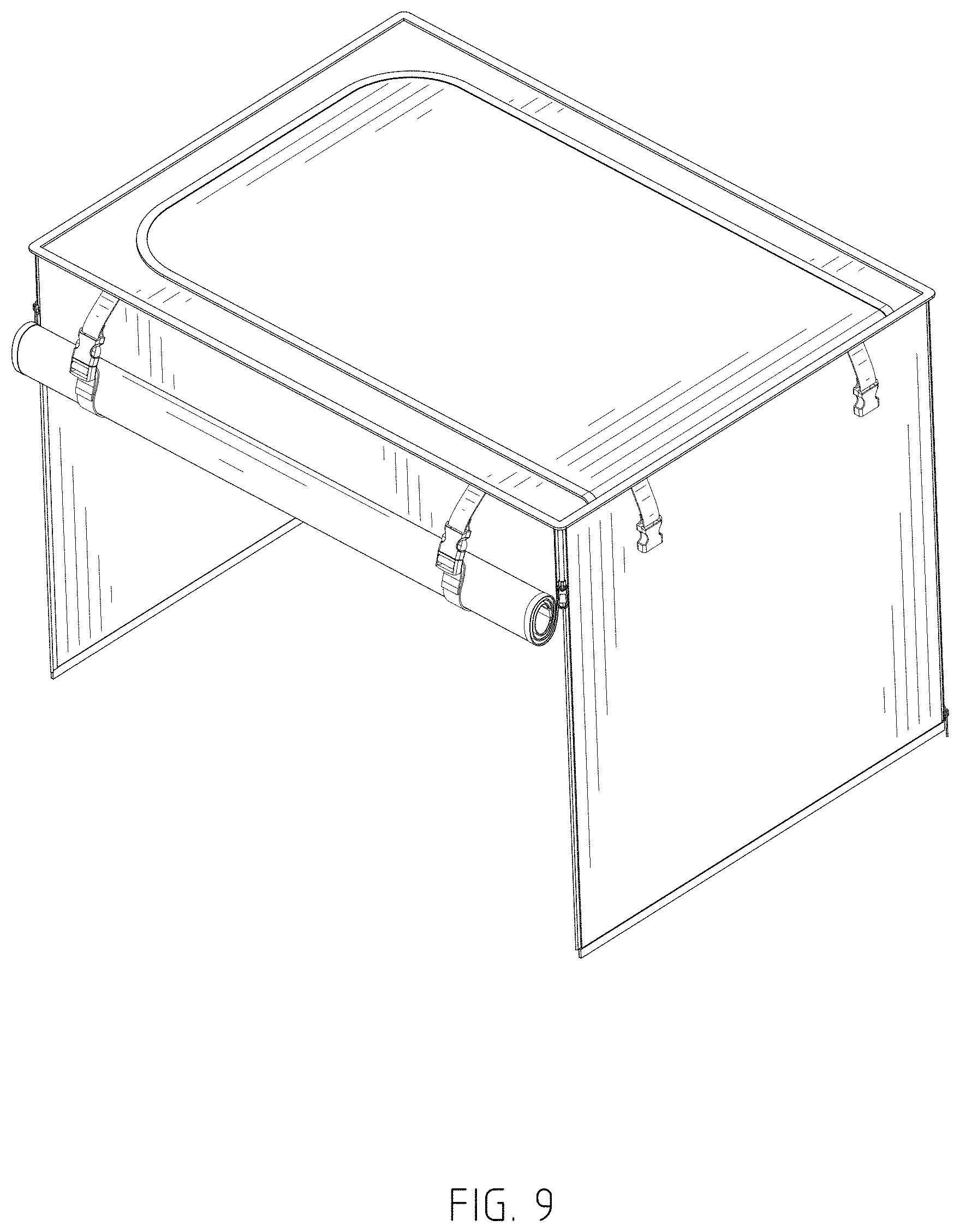Patent USD1001738 Figure 9 – Generator cover