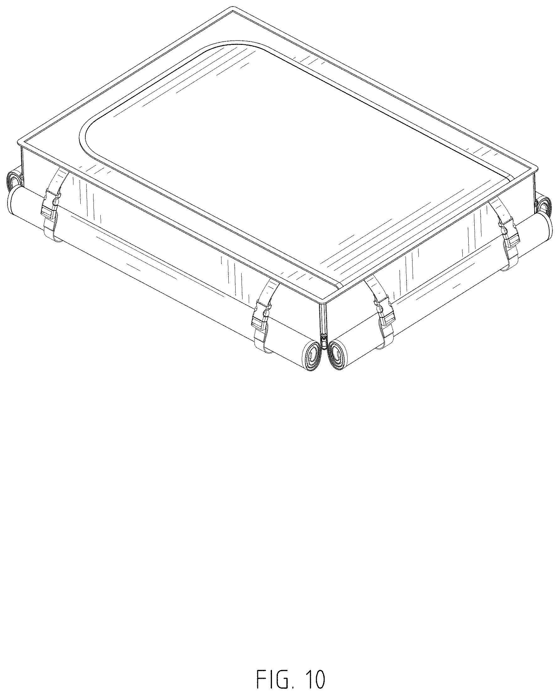 Patent USD1001738 Figure 10 – Generator cover