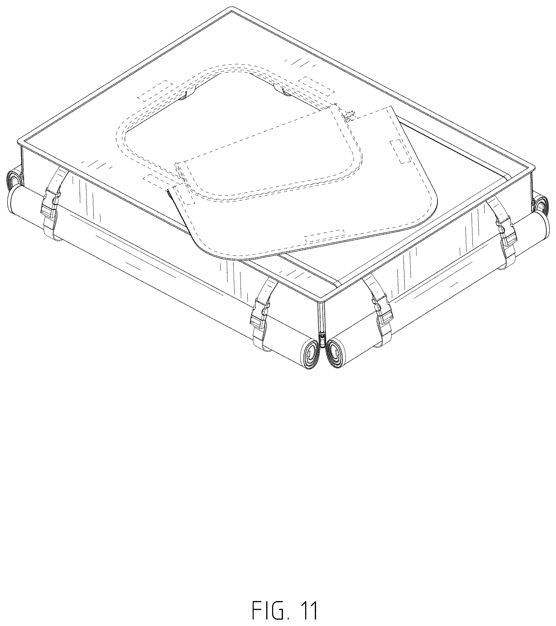 Patent USD1001738 Figure 11 – Generator cover