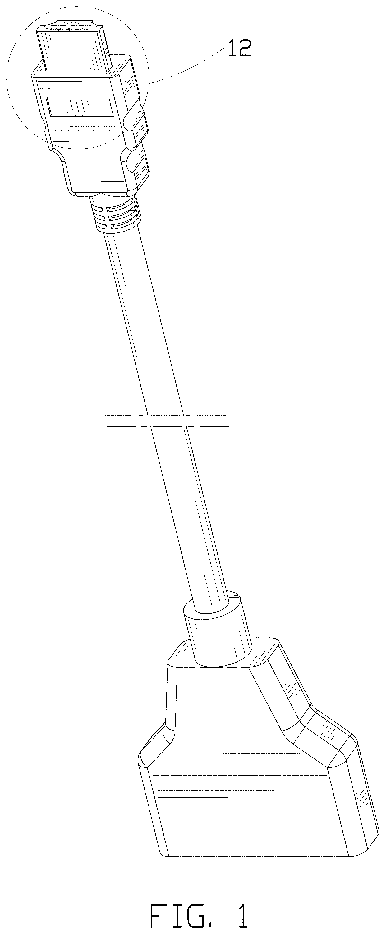 Patent USD1001740 Figure 1 – Adapter