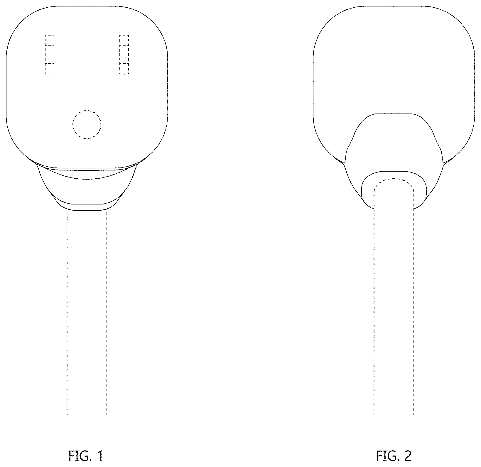 Patent USD1001742 Figure 1 – Electrical plug