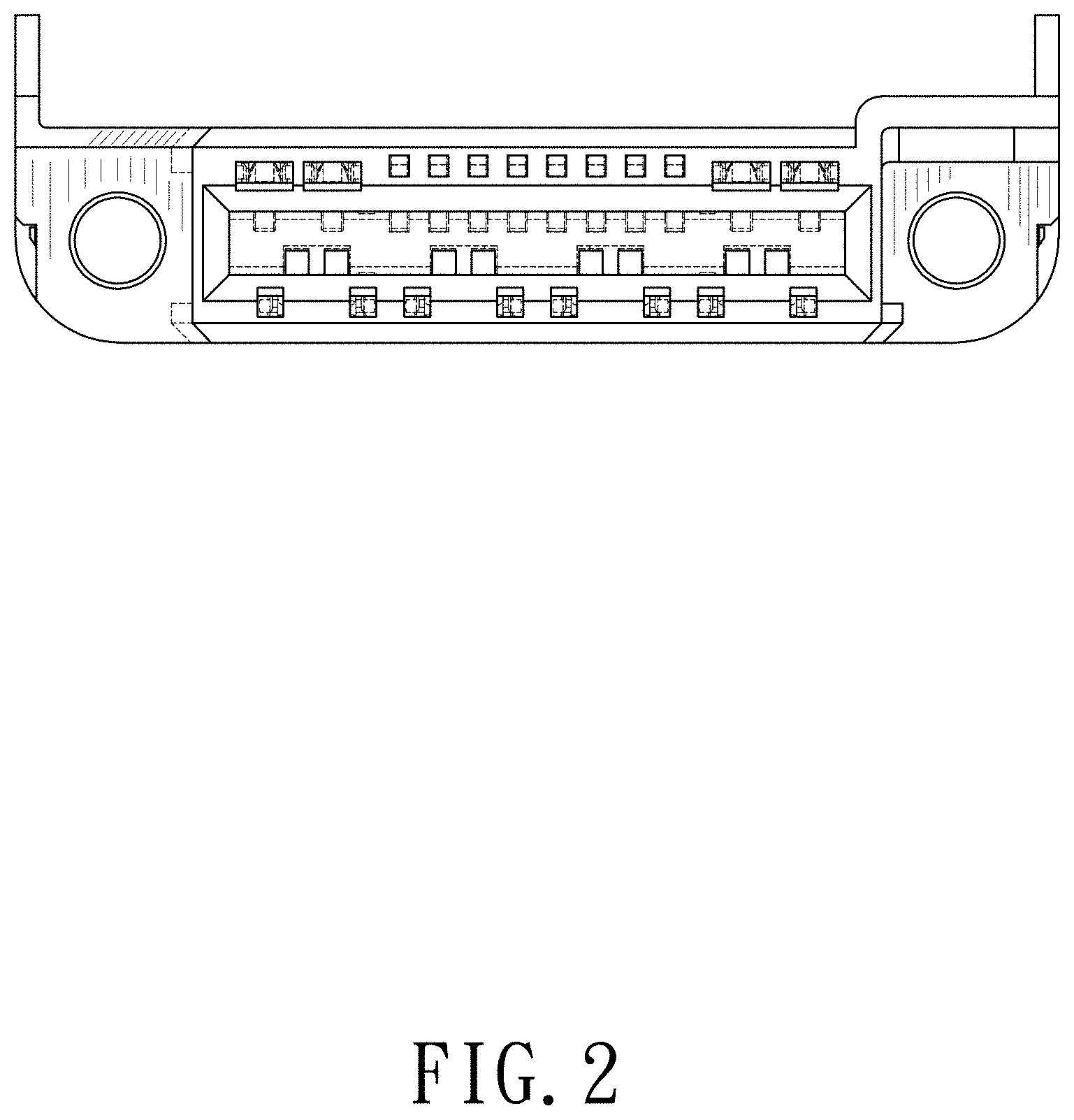 Patent USD1001743 Figure 2 – Connector of fan