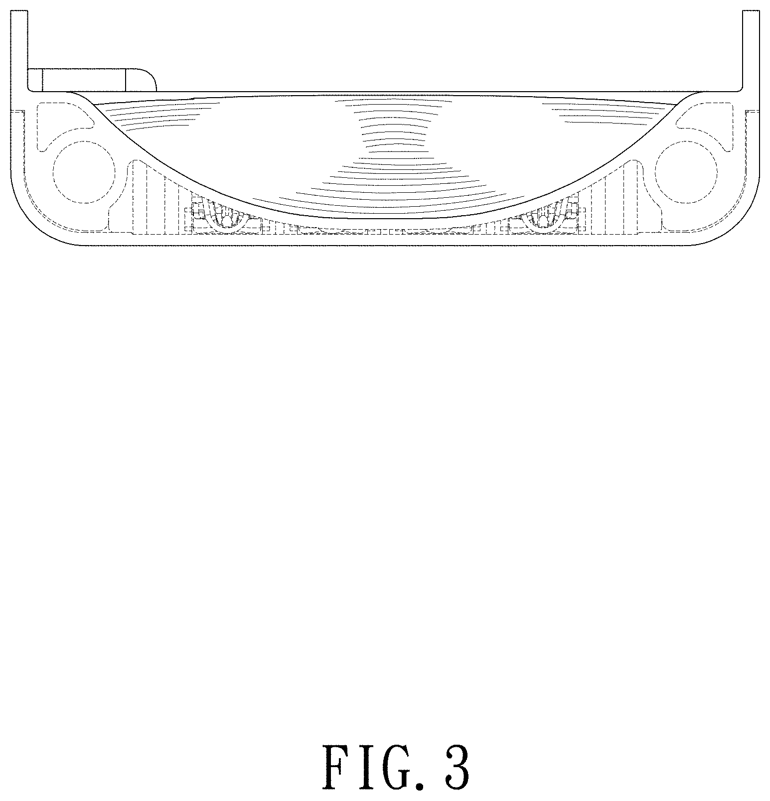 Patent USD1001743 Figure 3 – Connector of fan