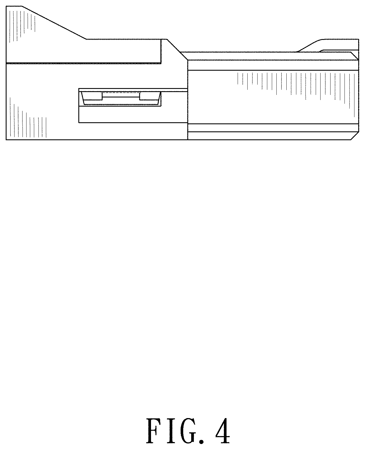 Patent USD1001743 Figure 4 – Connector of fan
