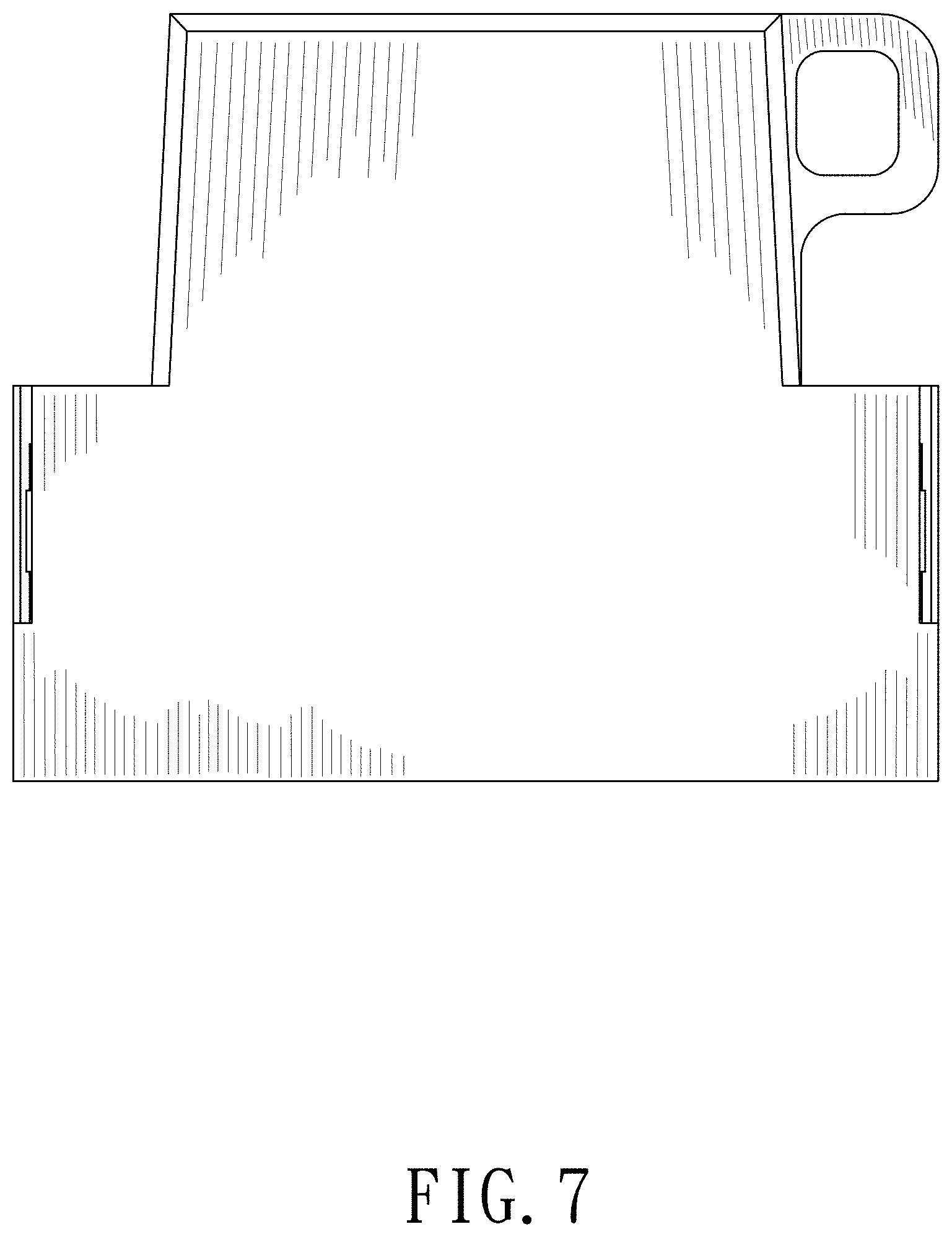 Patent USD1001743 Figure 7 – Connector of fan