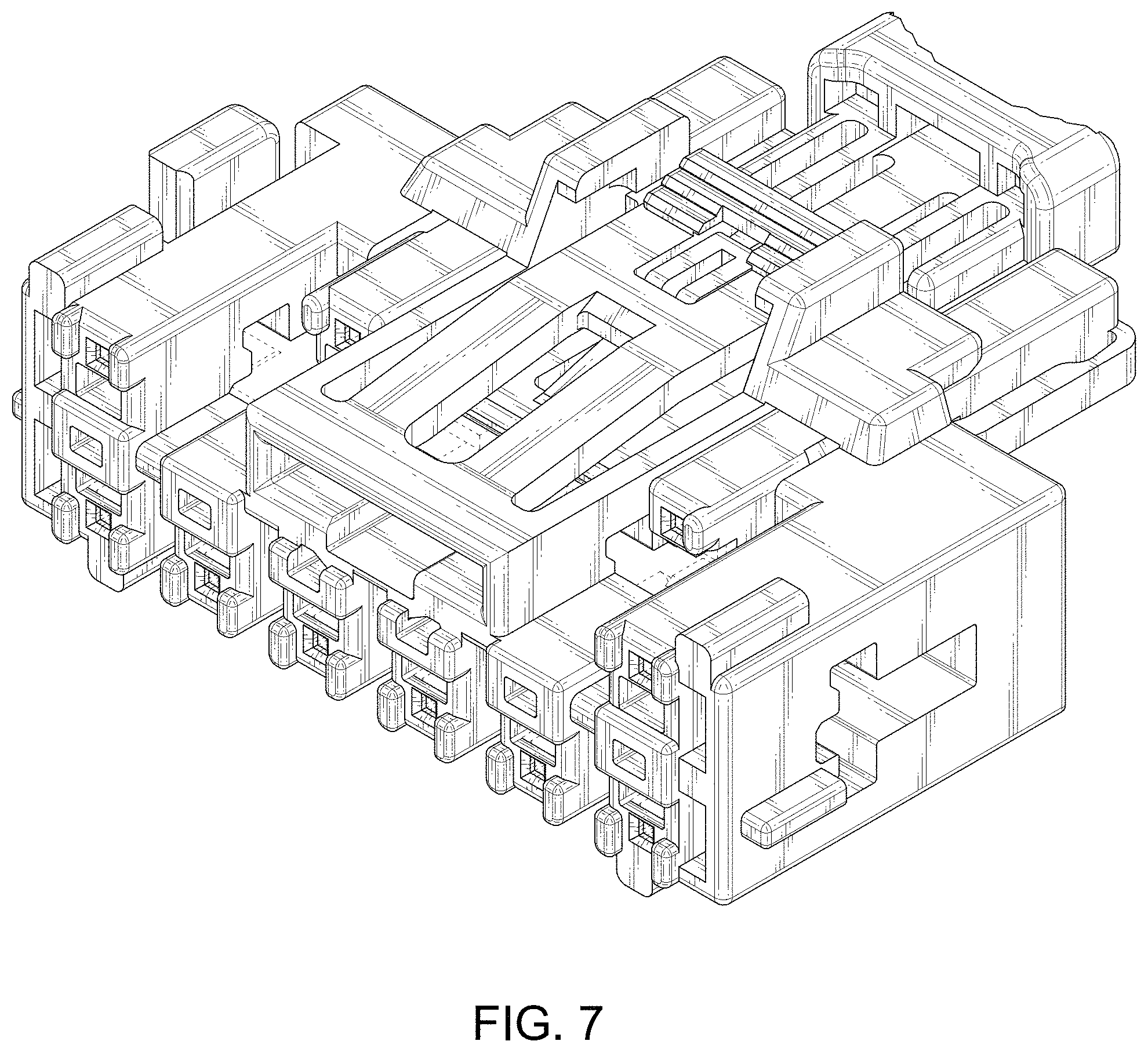 Patent USD1001744 Figure 5 – Connector