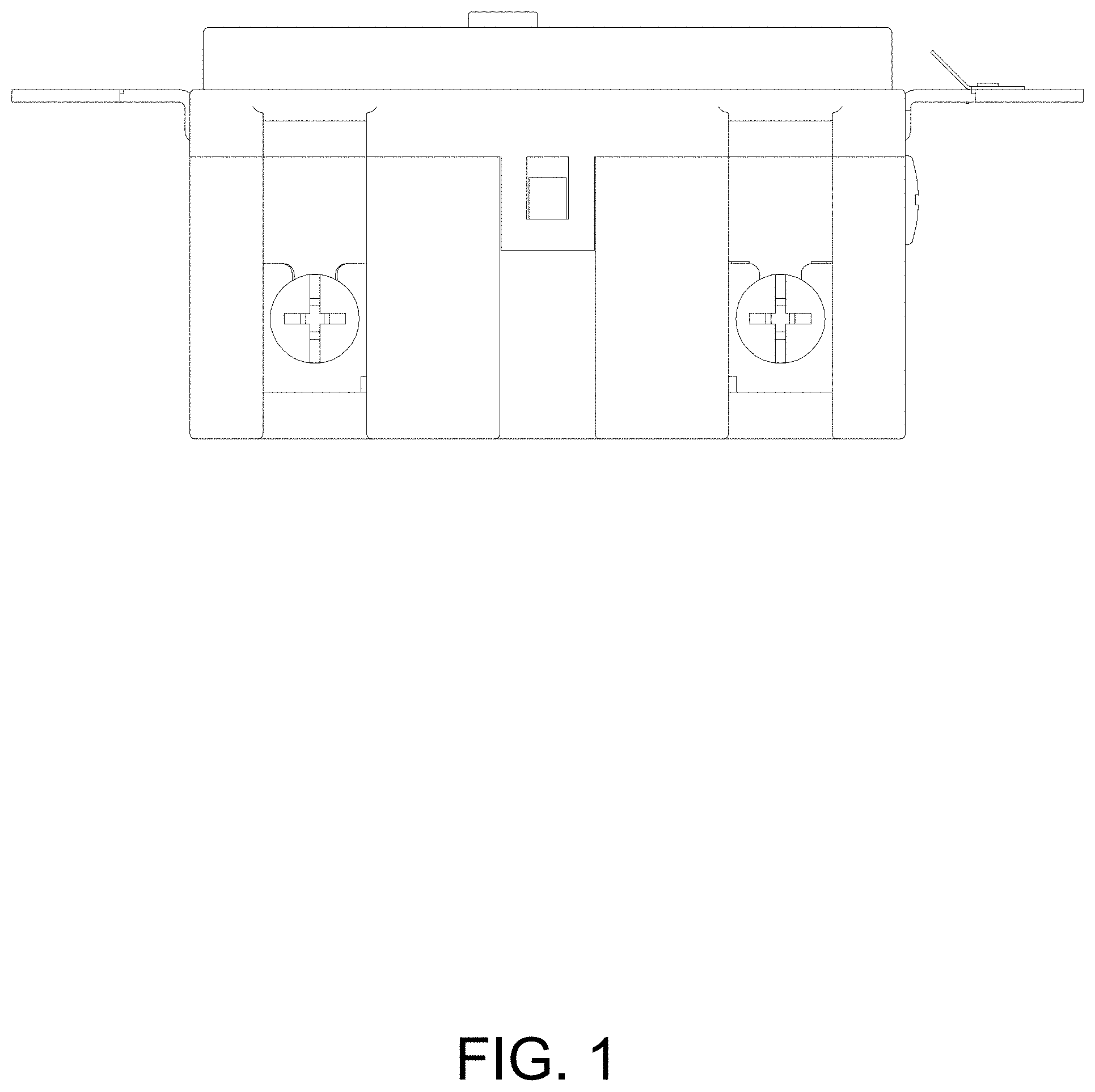 Patent USD1001745 — Power socket — Figure 1