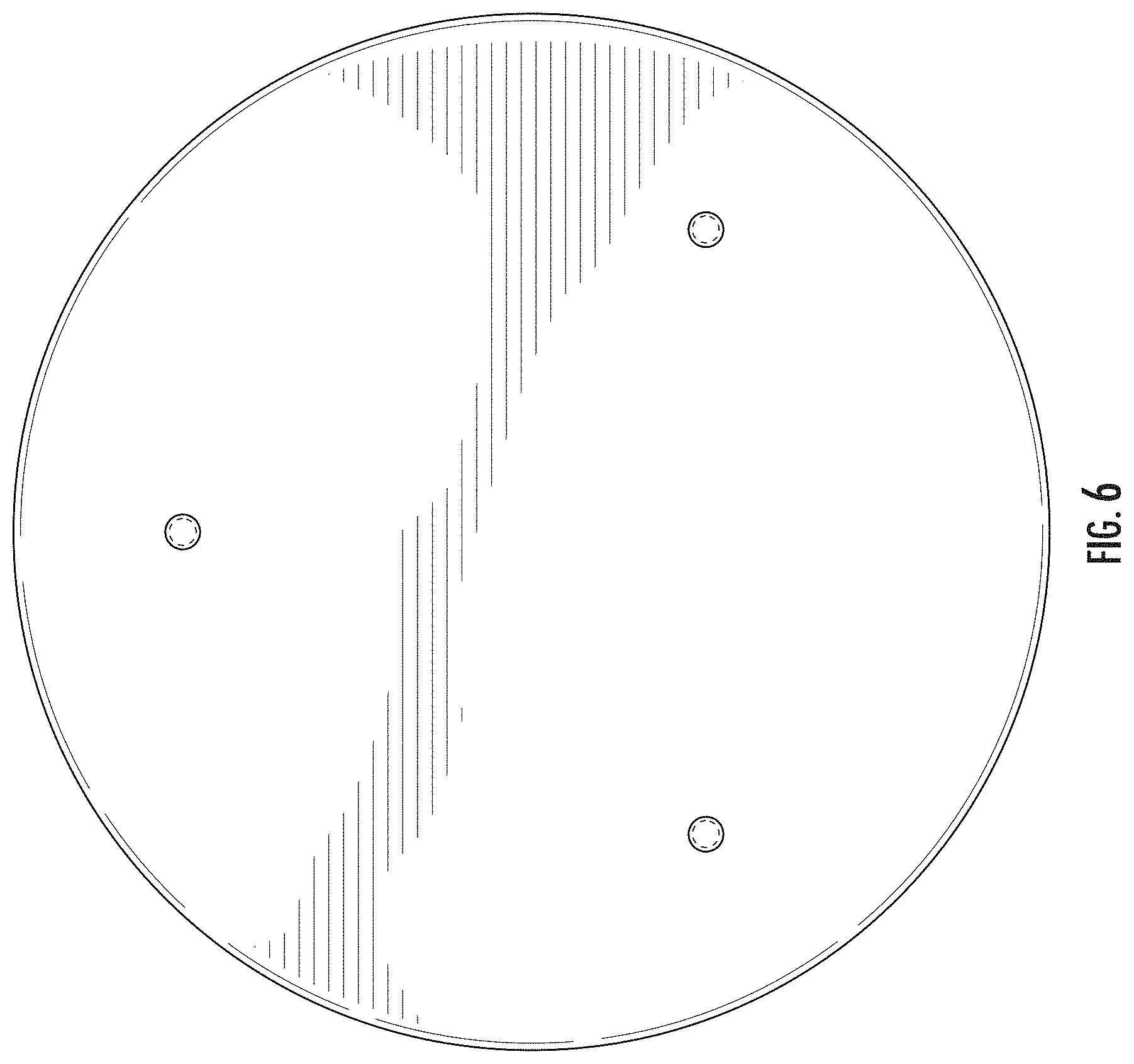 Patent USD1001749 Figure 4 – Base plate for a foot pedal