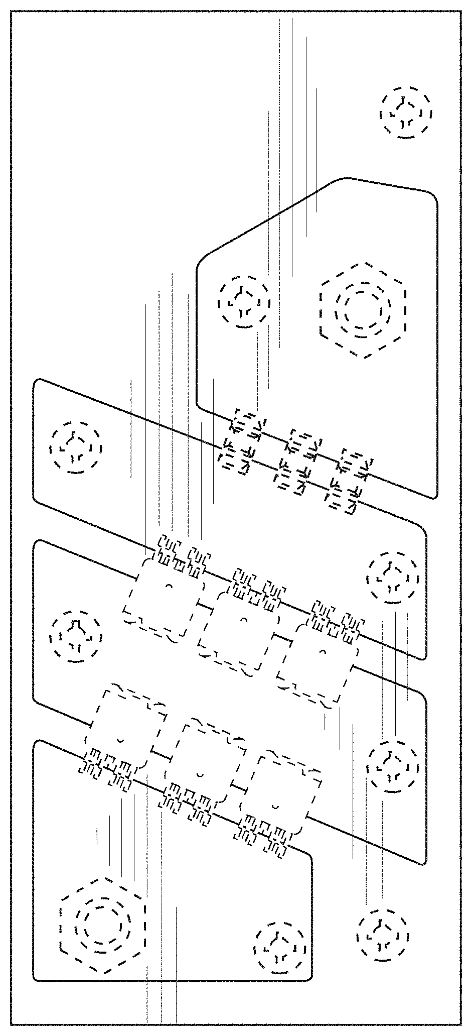 Patent USD1001753 Figure 1 – Circuit board